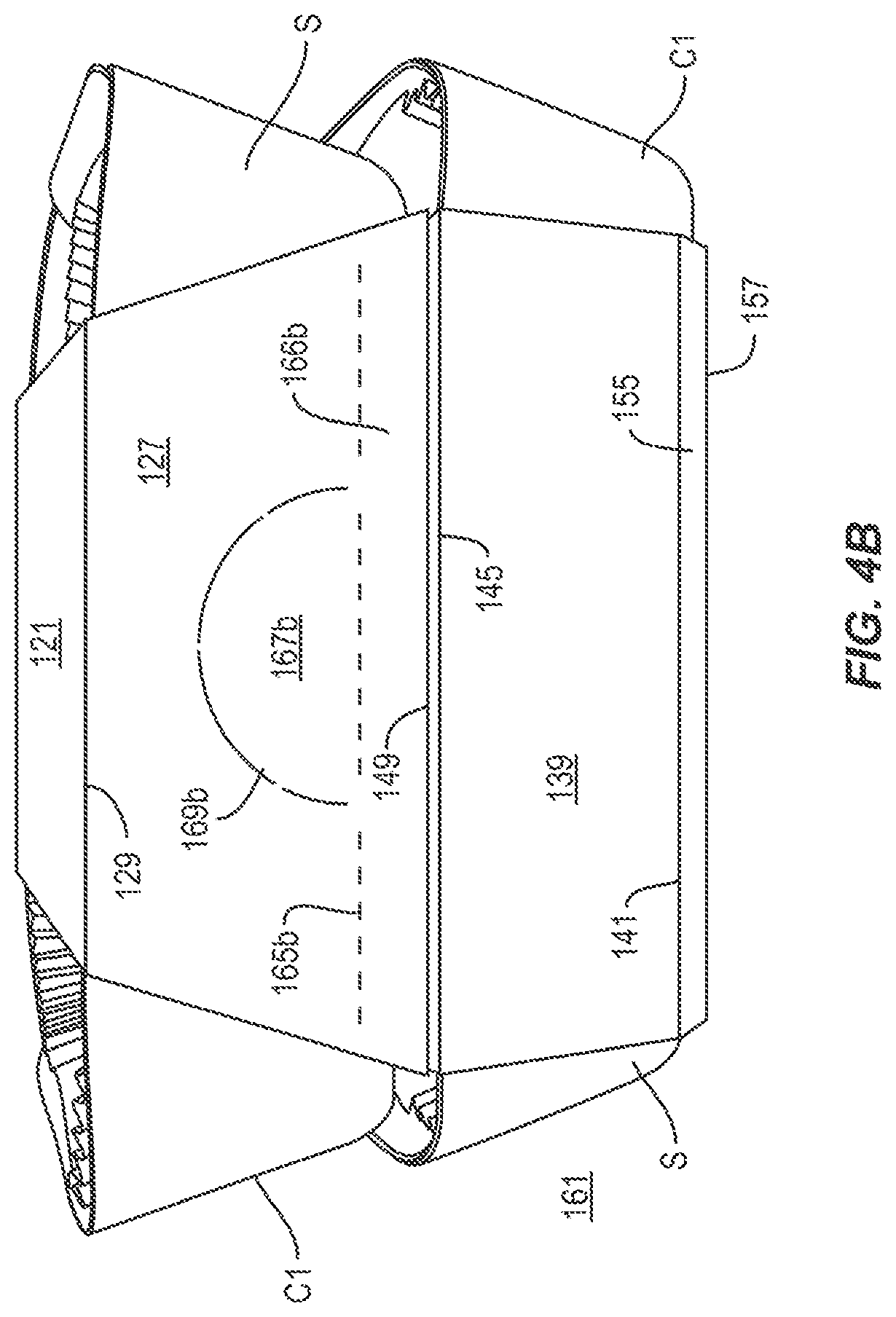 Patent US12617595 Figure 5 – Sleeve for holding containers