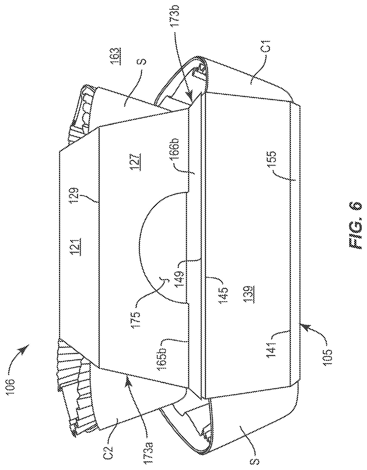 Patent US12617595 Figure 8 – Sleeve for holding containers