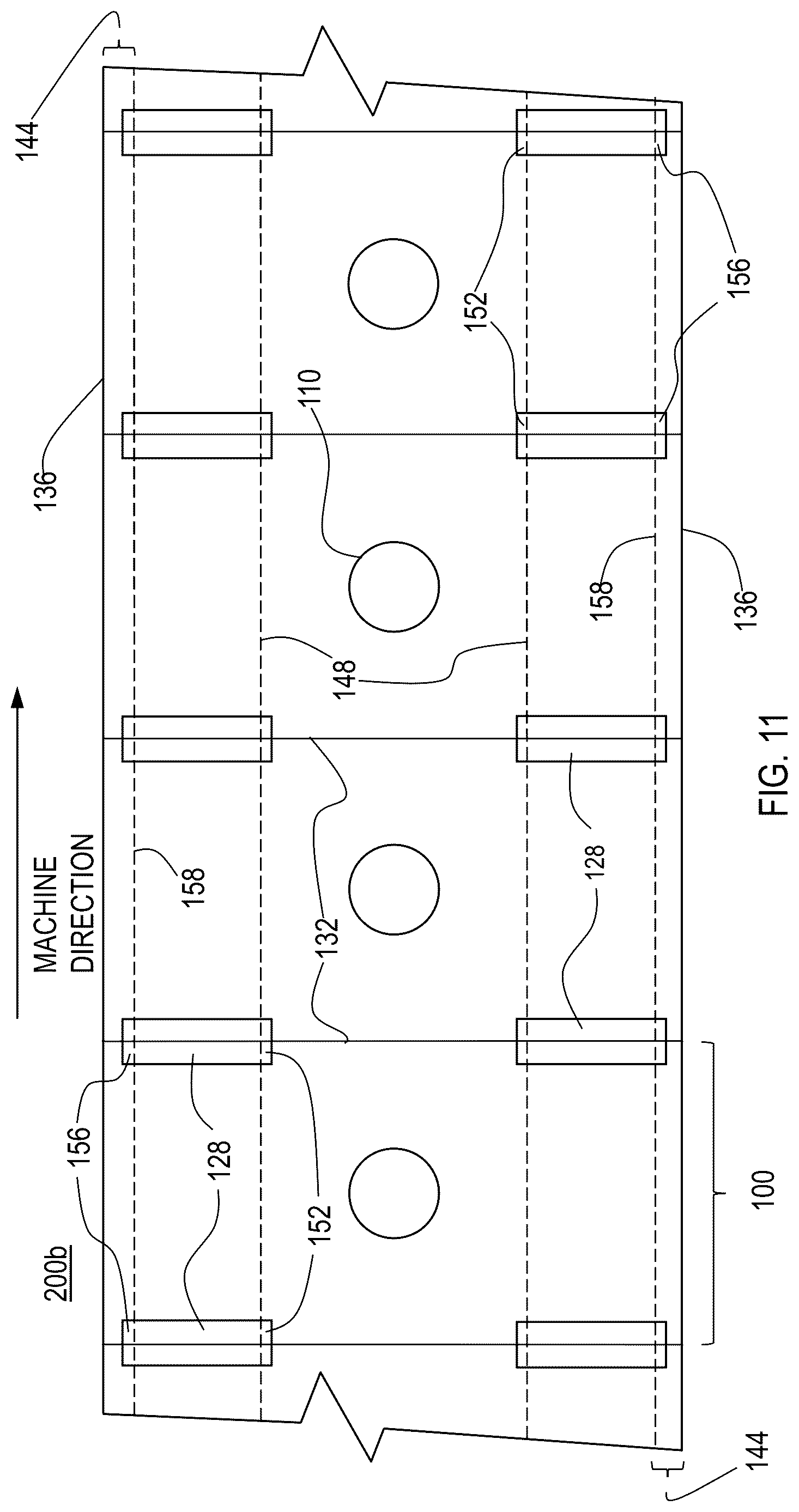 Patent US12617596 Figure 9 – Flow wrap packaging structures