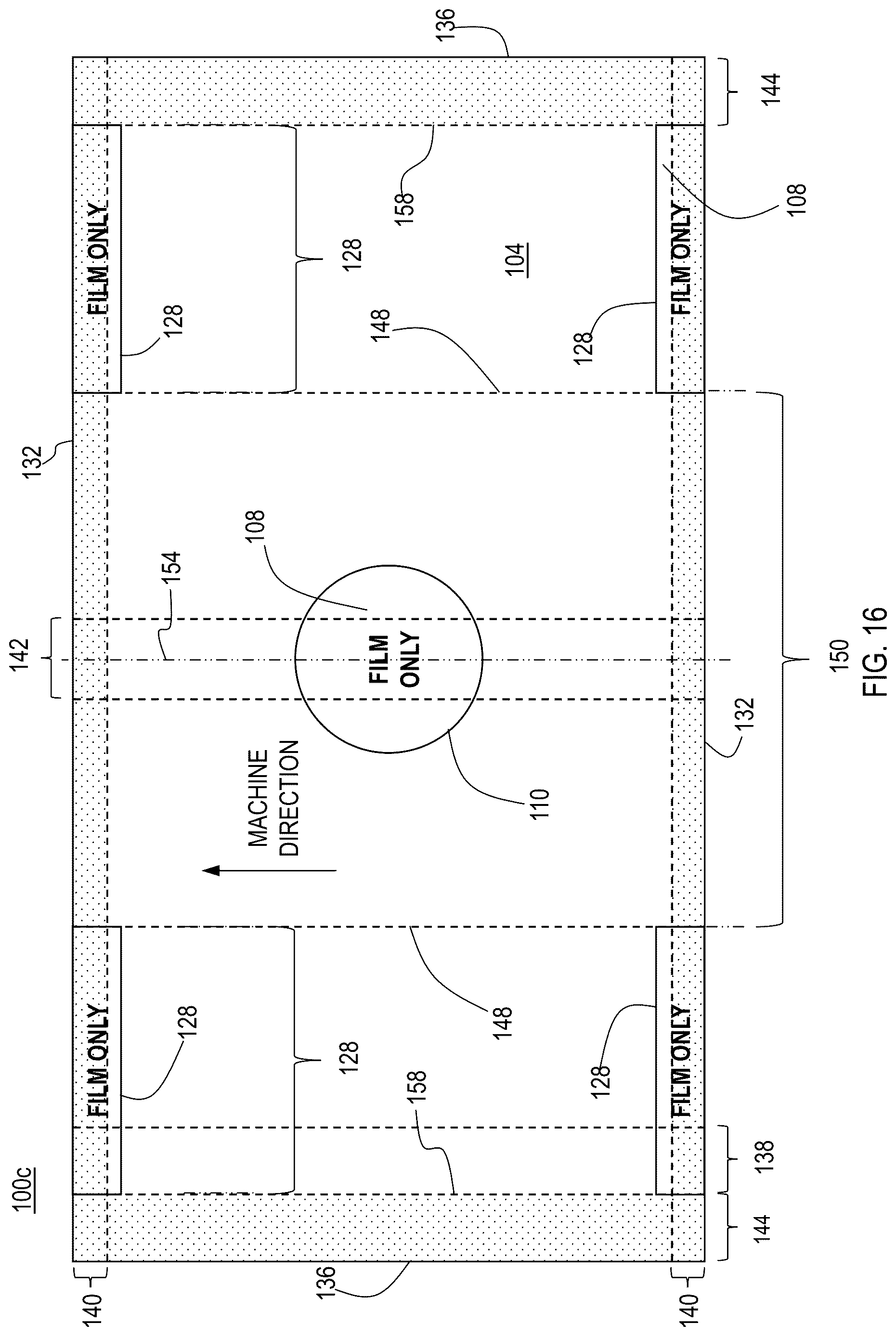 Patent US12617596 Figure 12 – Flow wrap packaging structures