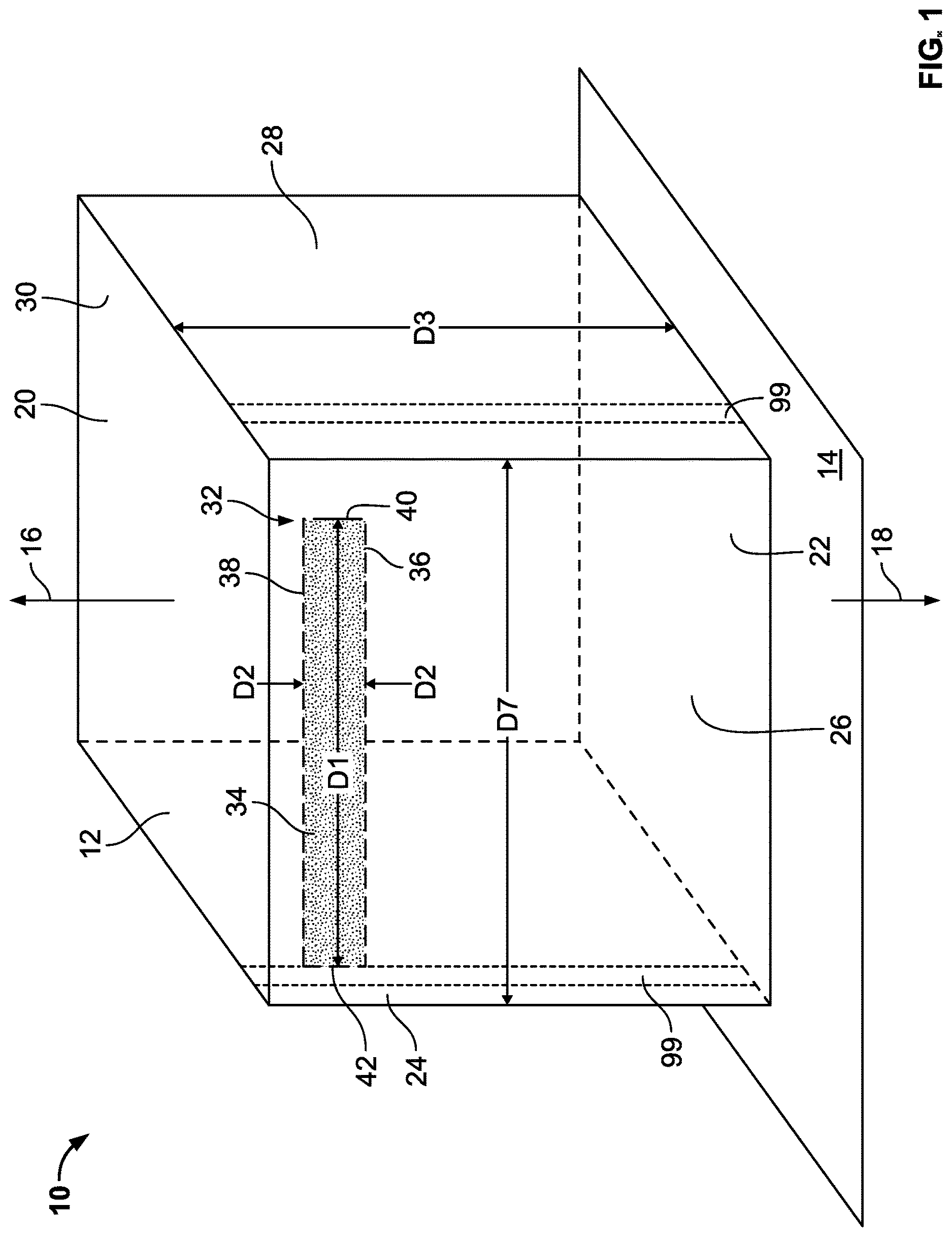 Patent US12617601 Figure 1 – Dispenser for a continuous strip of a substrate supporting bend-sensitive items