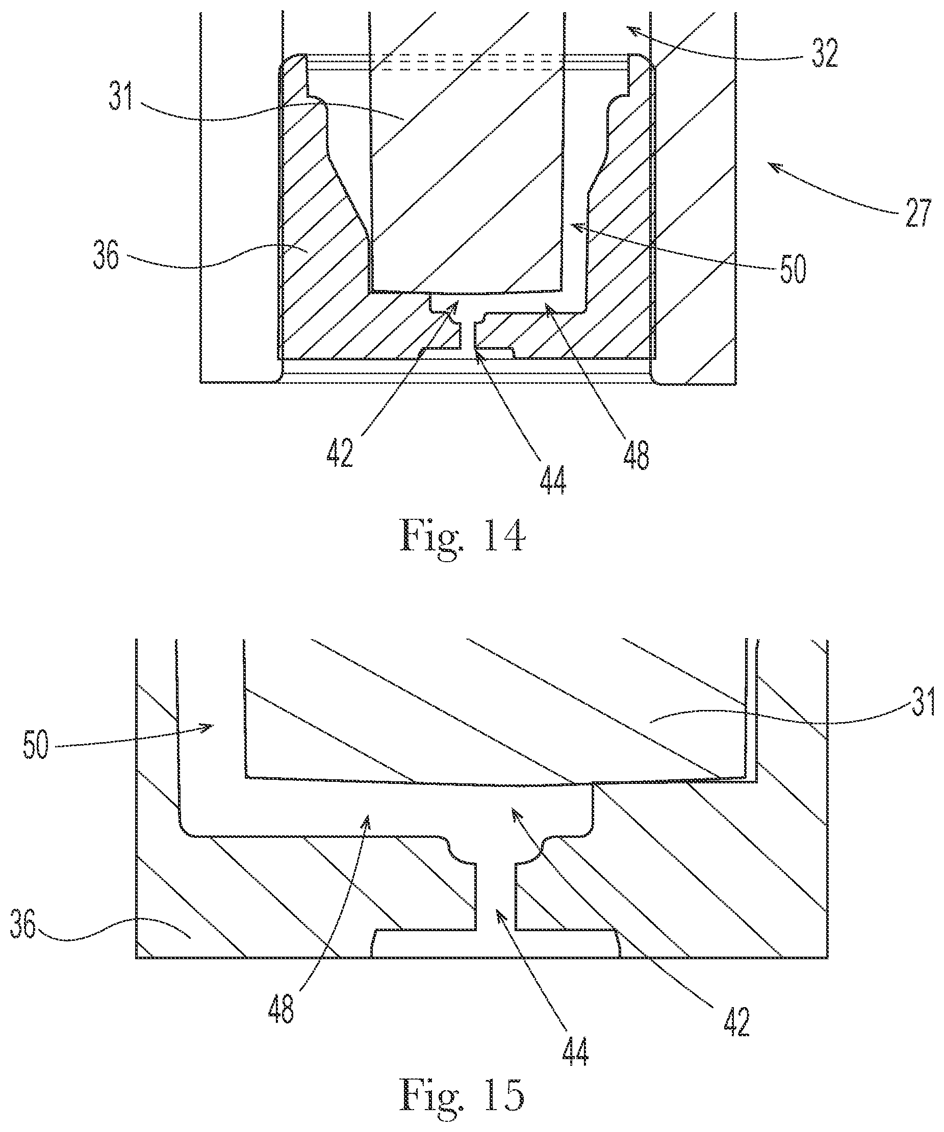 Patent US12617602 Figure 9 – Aerosol dispenser and nozzle with reduced drip