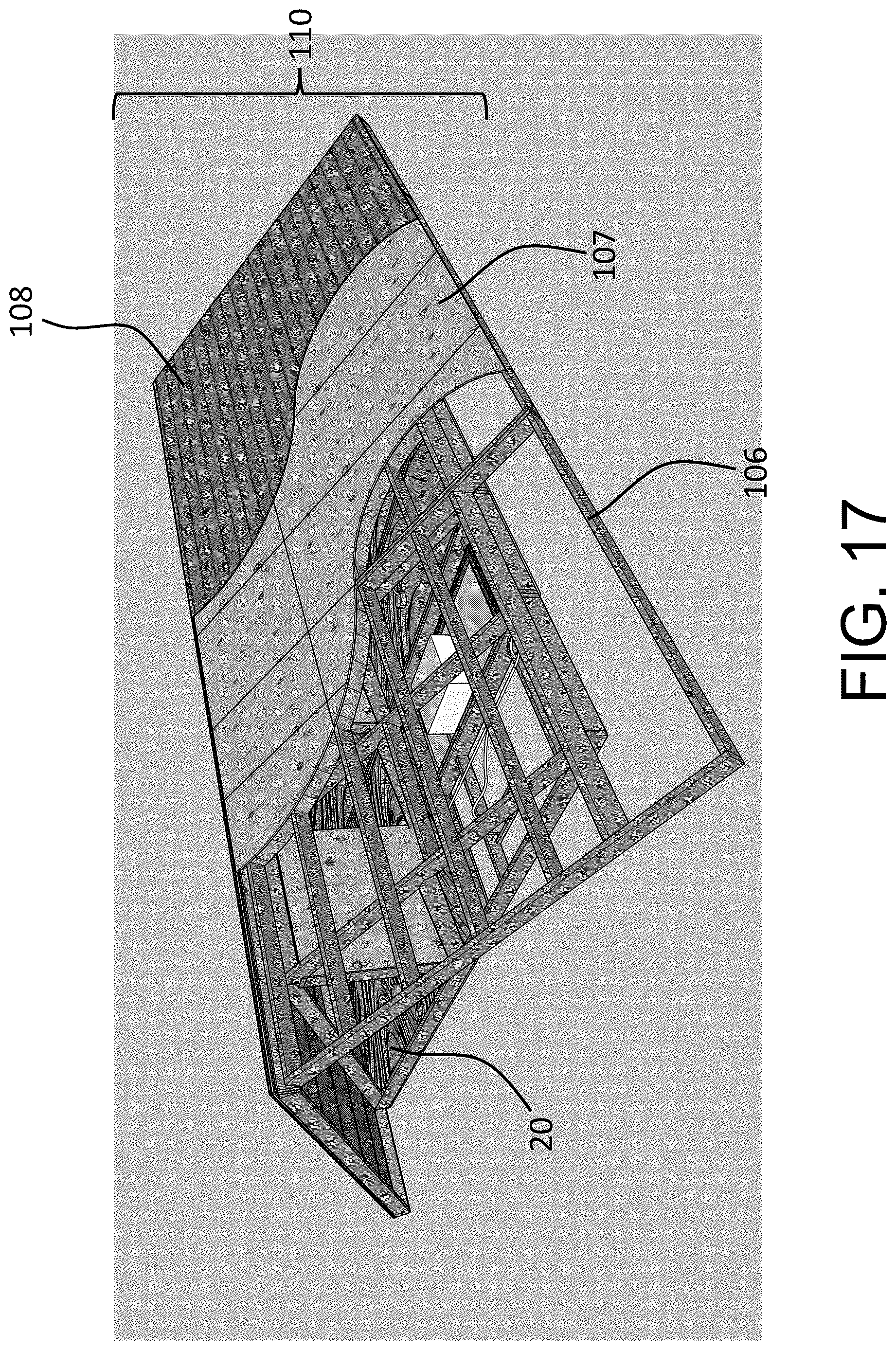 Patent US12617606 Figure 17 – Prefabricated truss construction modules