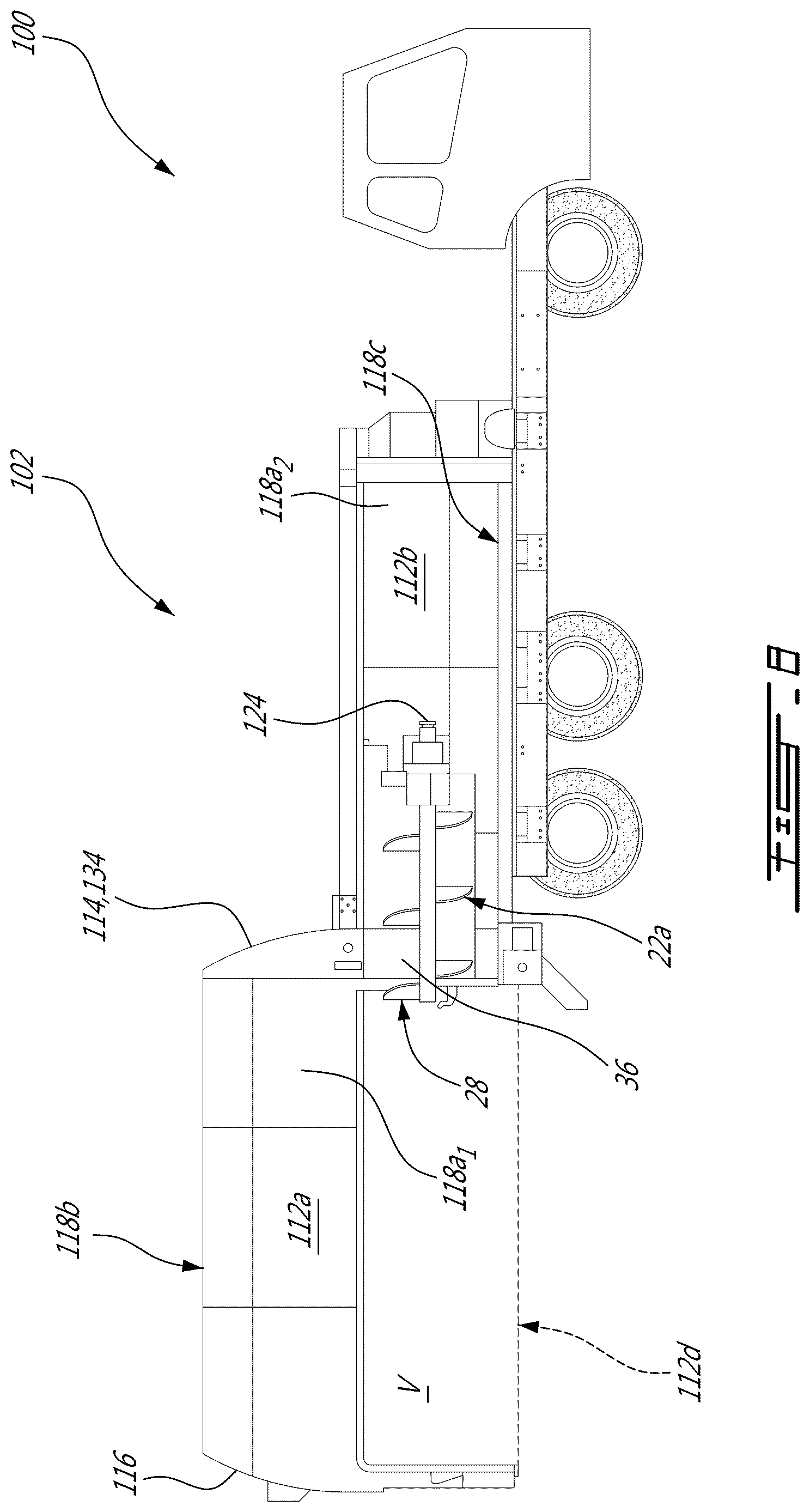 Patent US12617608 Figure 8 – Pack through eject panel
