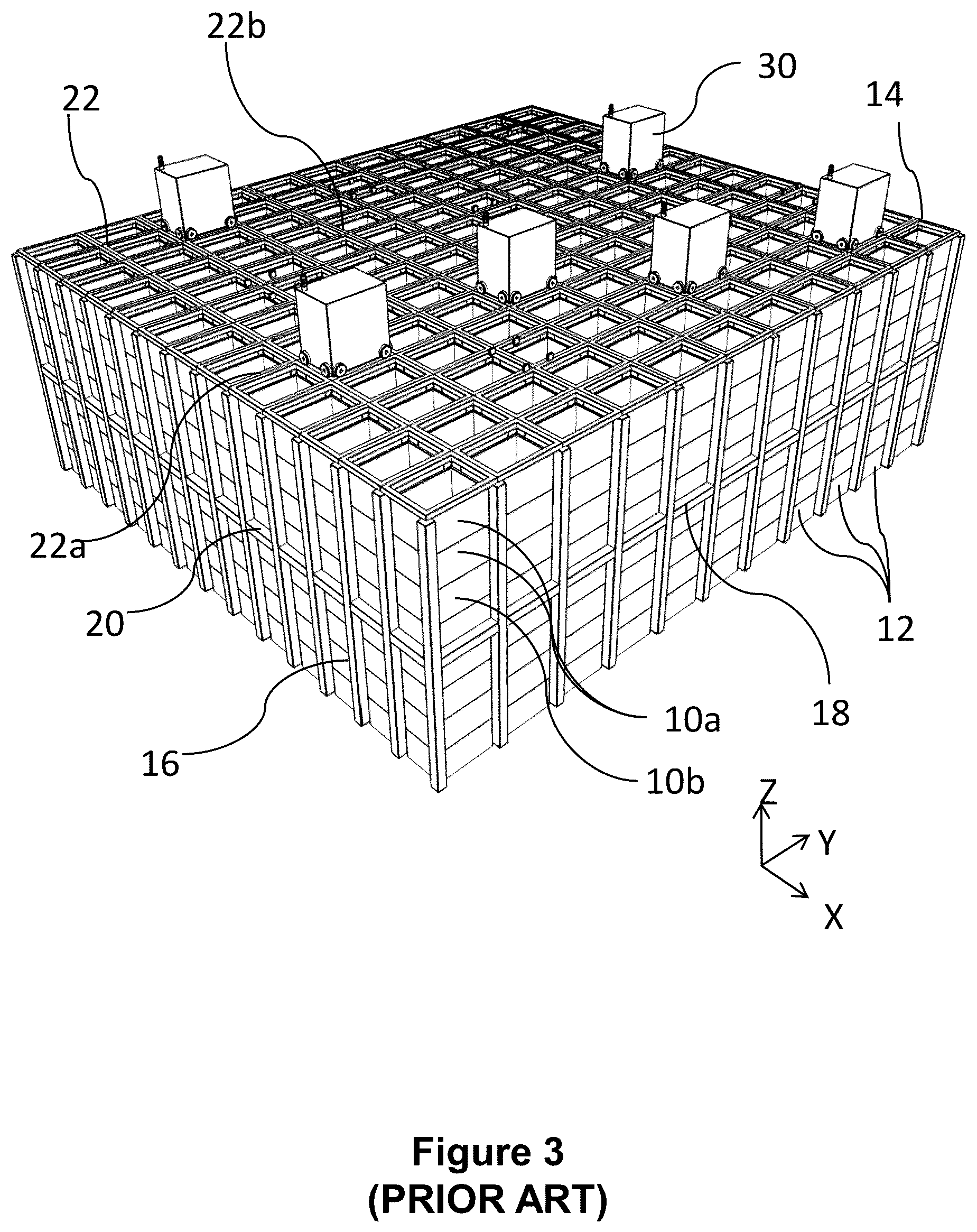 Patent US12617610 Figure 3 – Grid framework structure