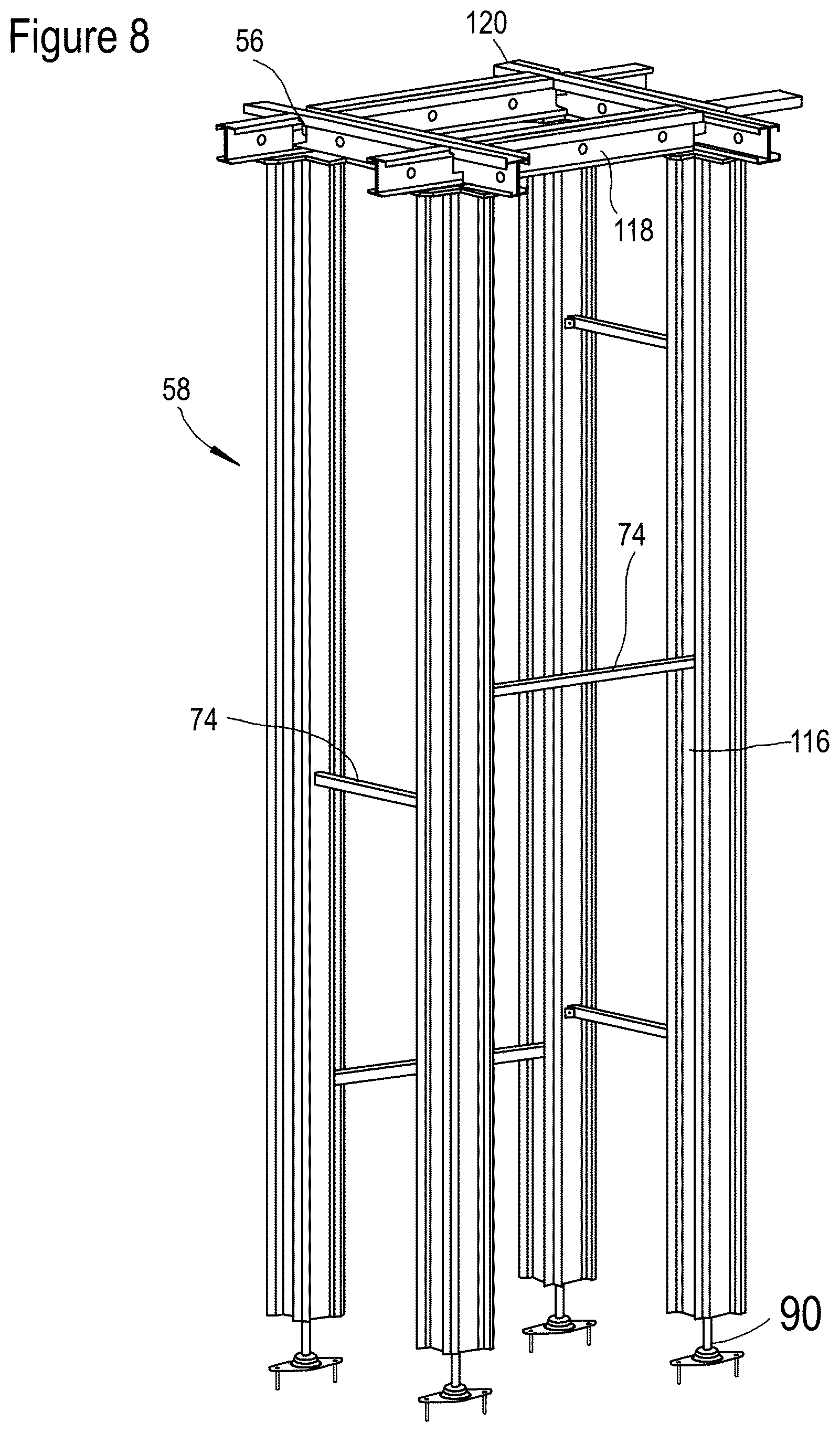 Patent US12617610 Figure 14 – Grid framework structure