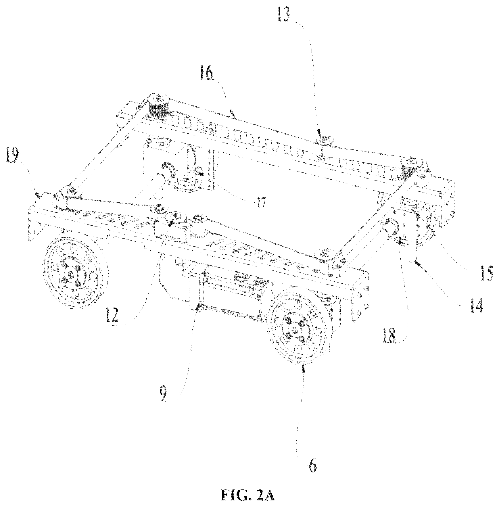 Patent US12617612 Figure 3 – Mobile cart for storage and retrieval of payloads within a warehouse