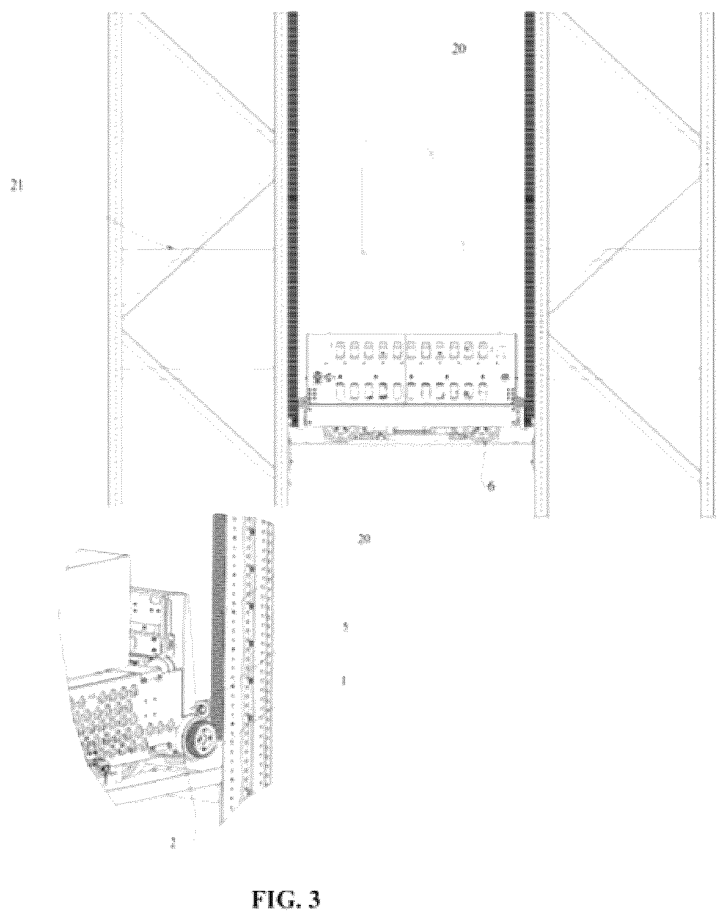 Patent US12617612 Figure 6 – Mobile cart for storage and retrieval of payloads within a warehouse