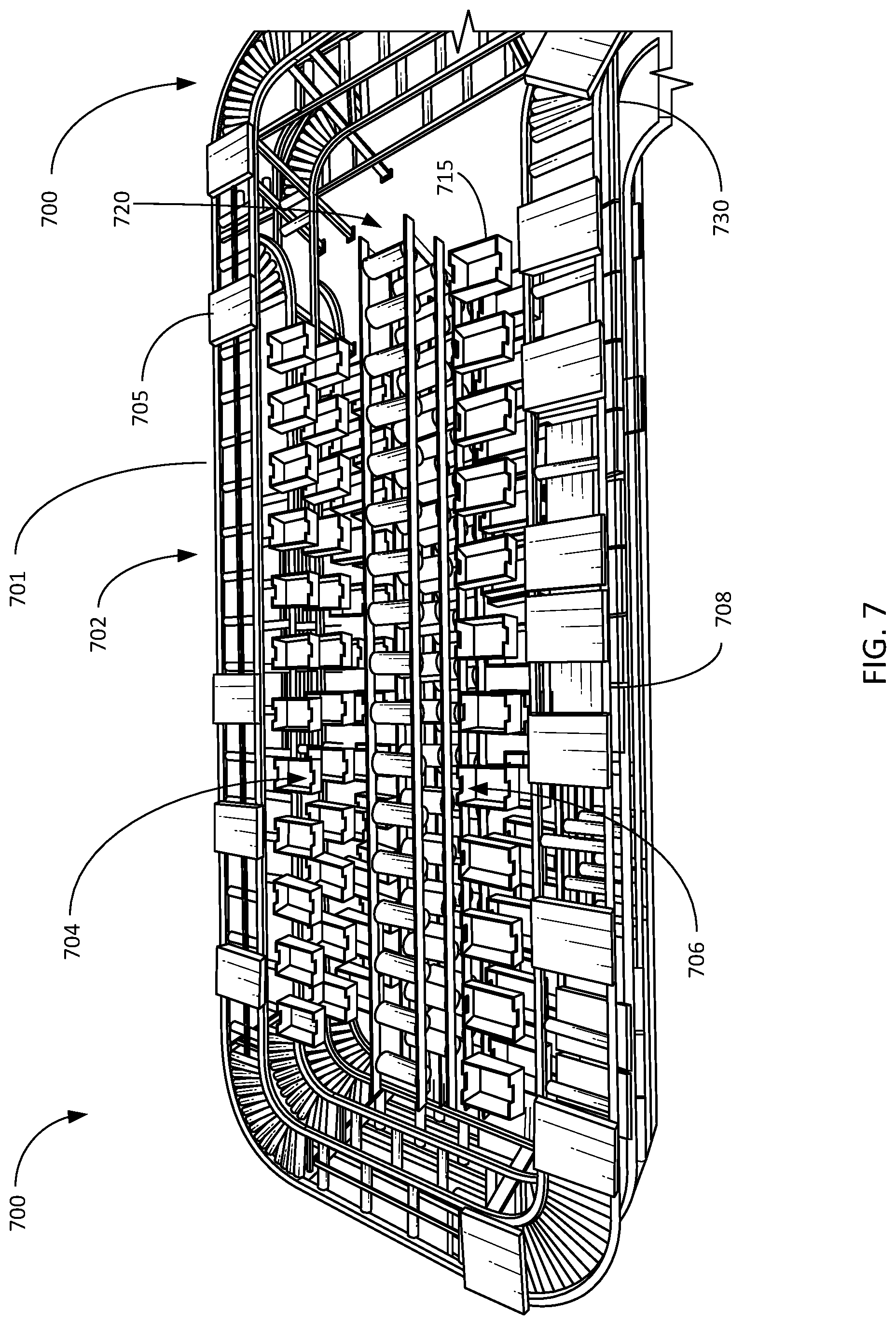 Patent US12617613 Figure 6 – Systems and methods for a high throughput sortation system