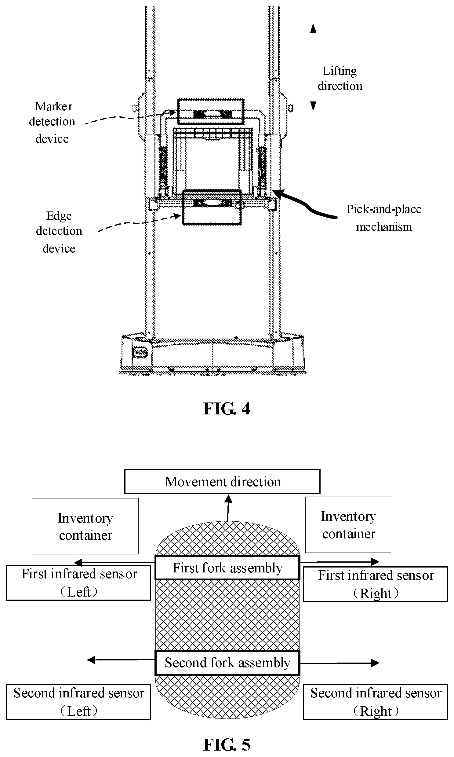 Patent US12617614 Figure 3 – Robot and robot-based container storage and removal method