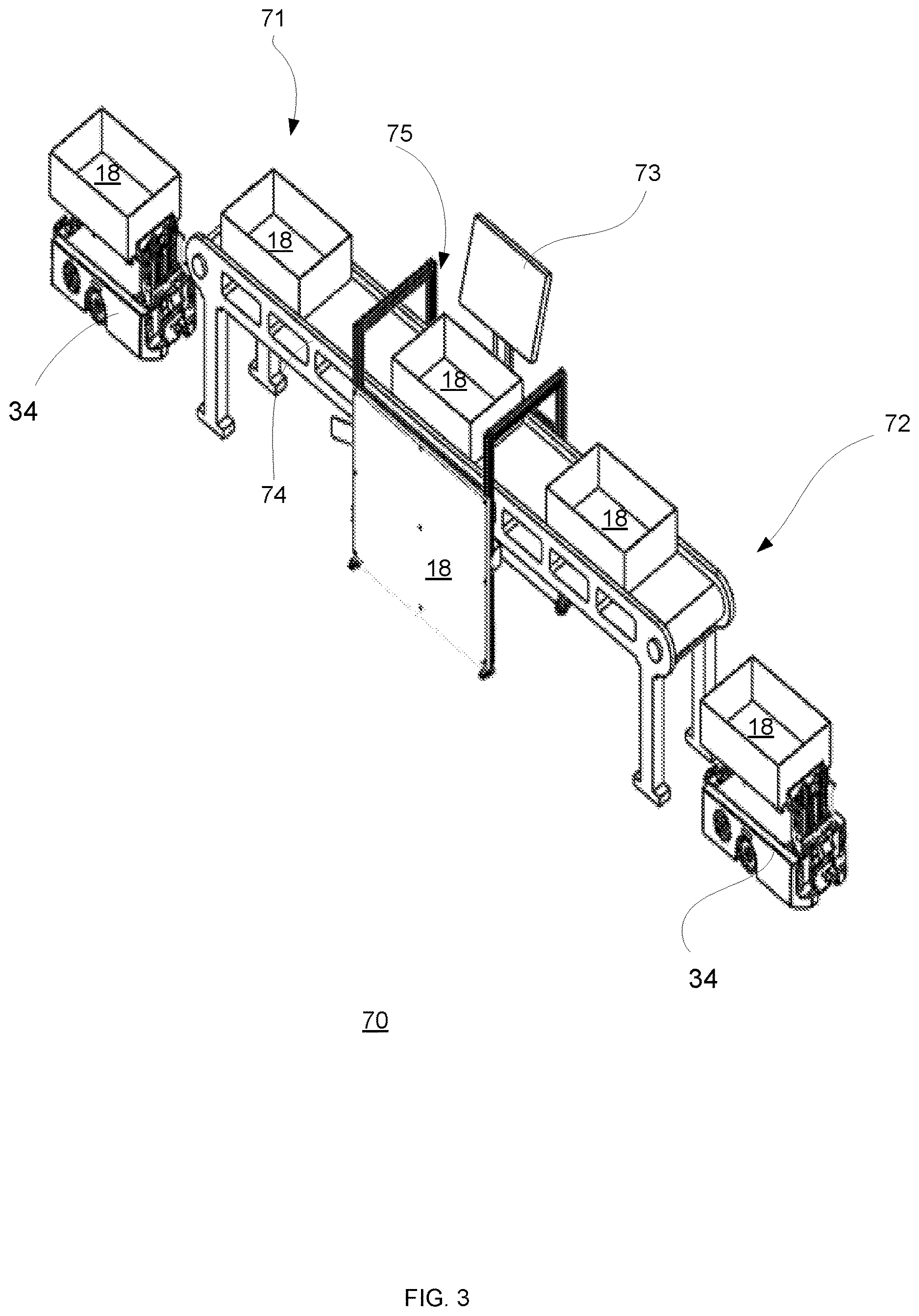 Patent US12617618 Figure 3 – Automatic warehouse and a method for managing an automatic warehouse based on popularity of items