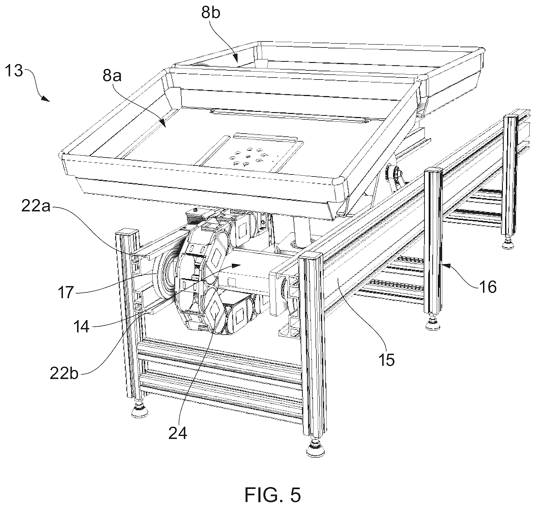 Patent US12617619 Figure 4 – Container handling module