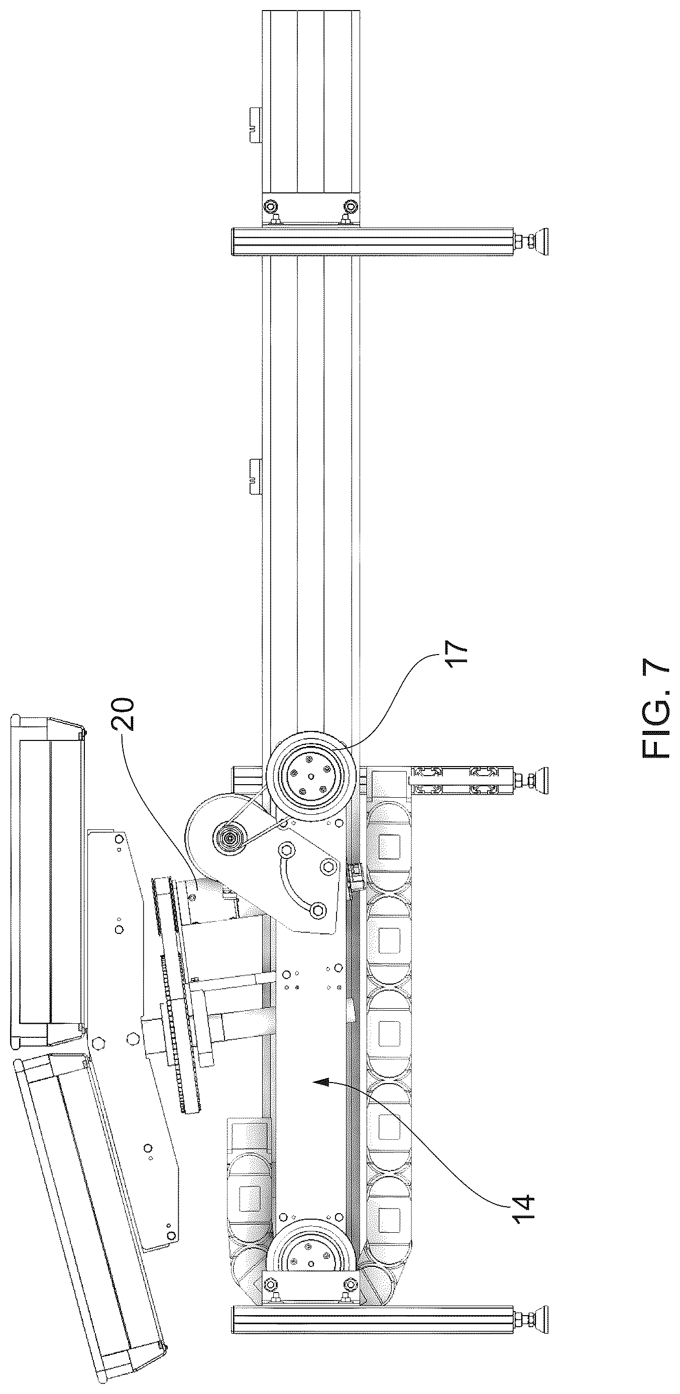 Patent US12617619 Figure 6 – Container handling module