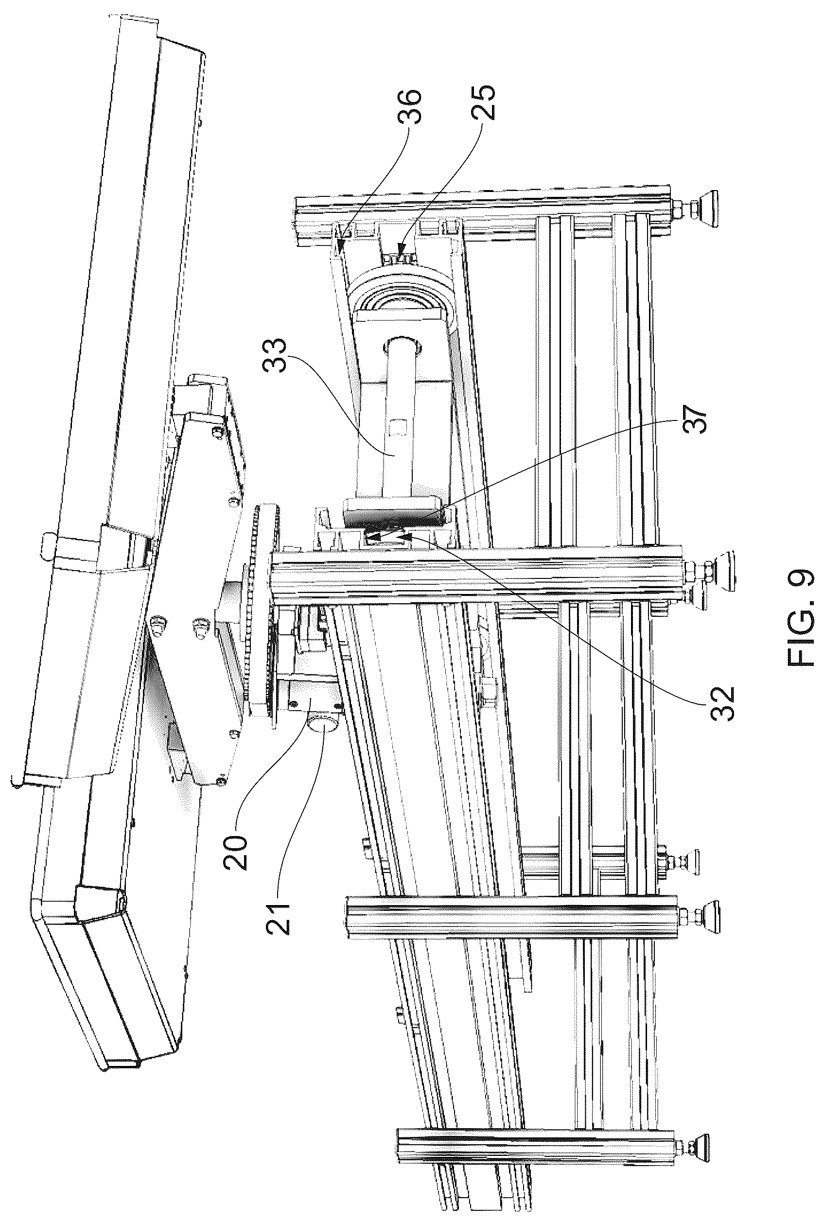Patent US12617619 Figure 8 – Container handling module