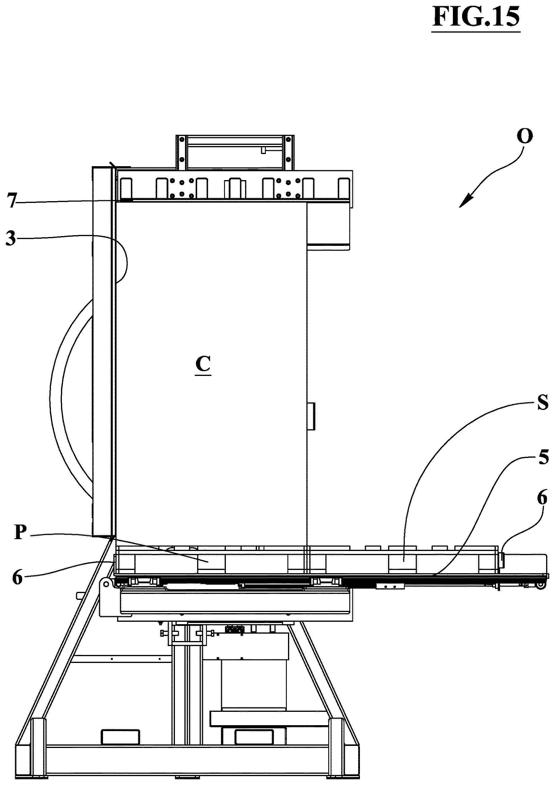 Patent US12617621 Figure 15 – Device for replacing a pallet