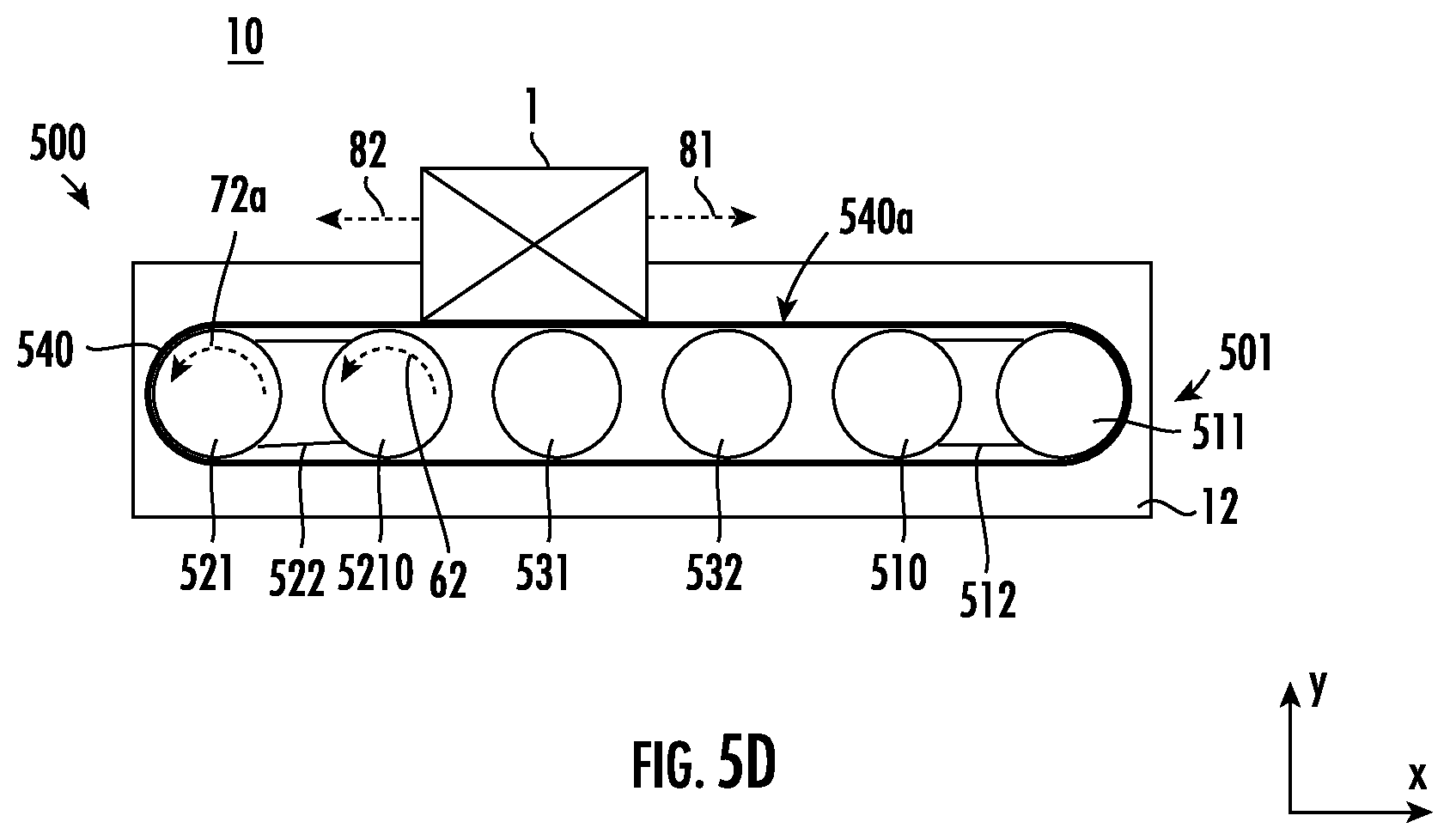 Patent US12617622 Figure 5 – Conveyor assembly and method of using the same
