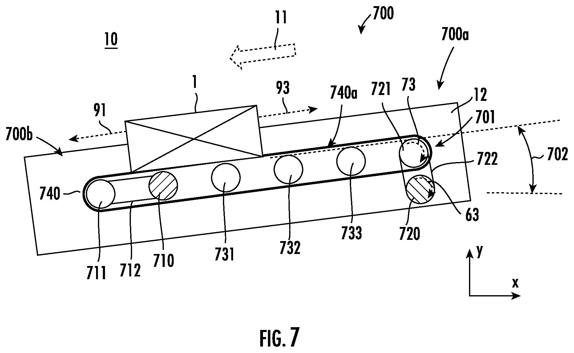 Patent US12617622 Figure 7 – Conveyor assembly and method of using the same