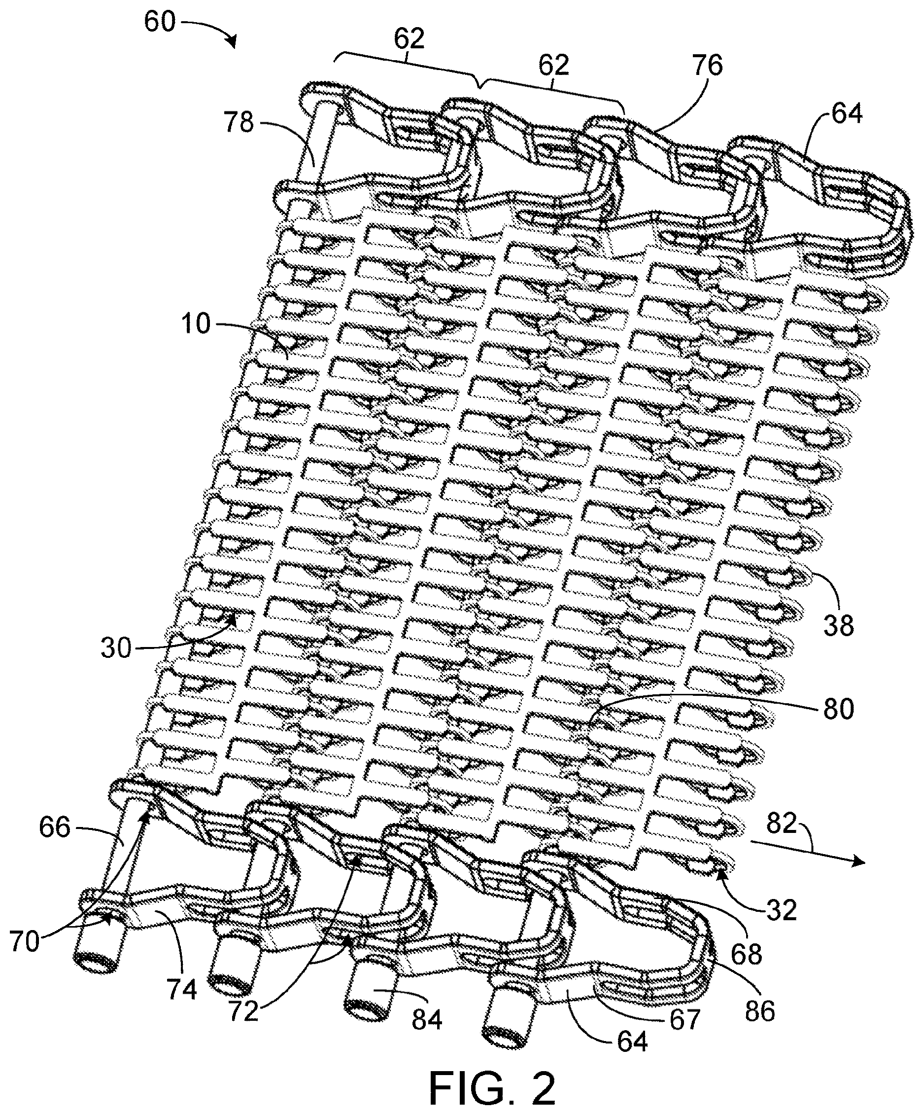 Patent US12617624 Figure 2 – Modular metal-link conveyor belt