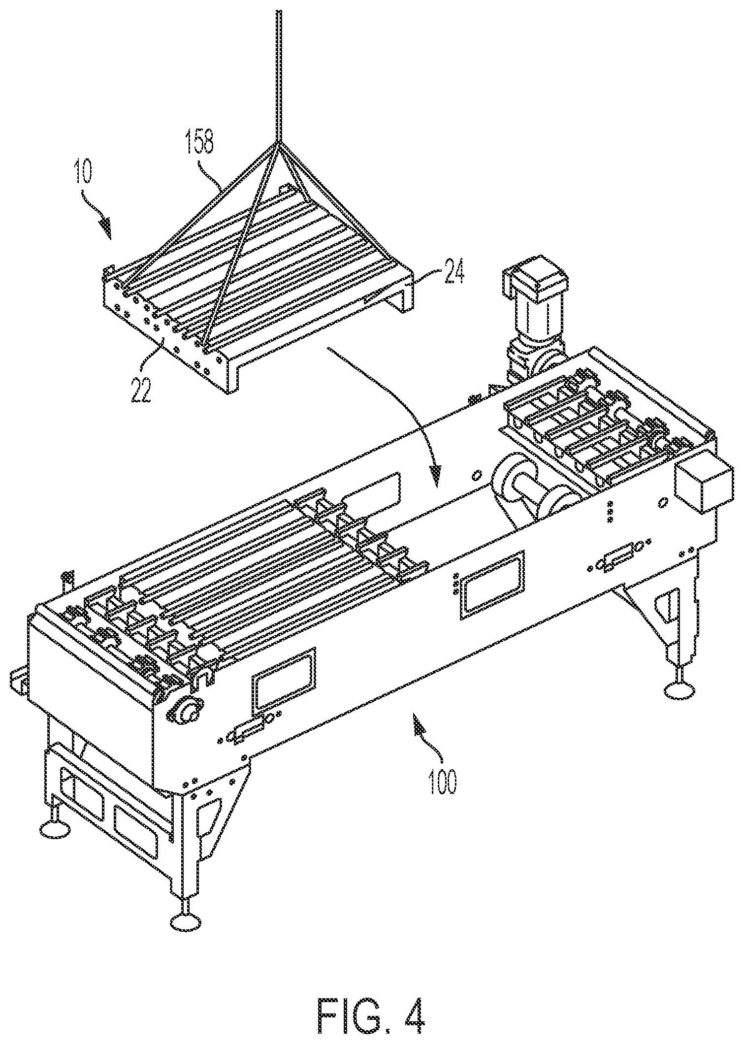 Patent US12617625 Figure 3 – Apparatus and method for activating conveyor belt rollers