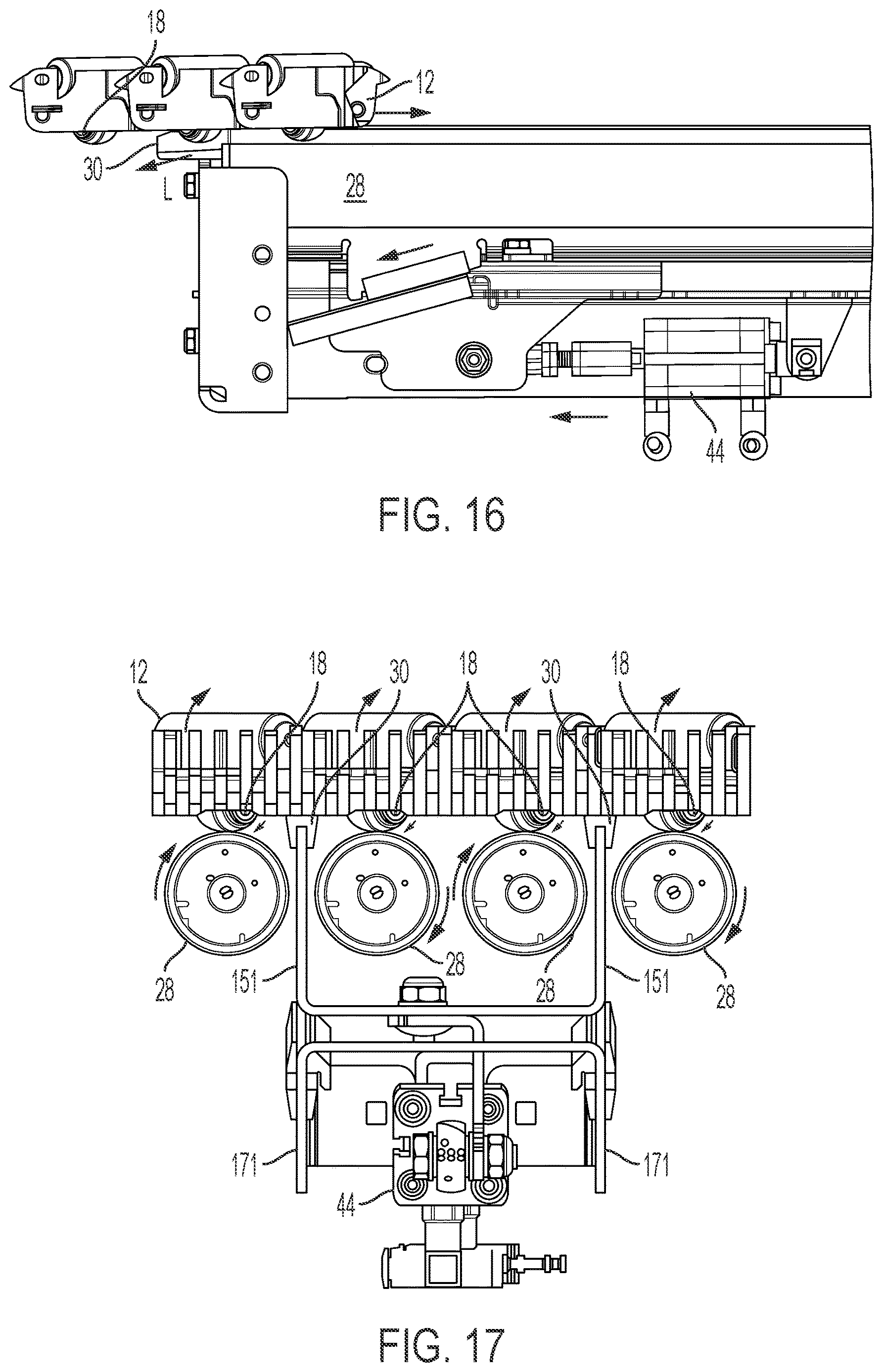 Patent US12617625 Figure 9 – Apparatus and method for activating conveyor belt rollers