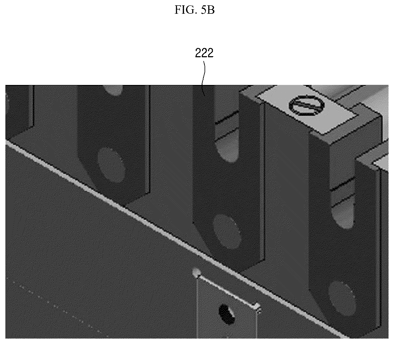 Patent US12617626 Figure 7 – Roller structure including bearing structure at one side for transporting product