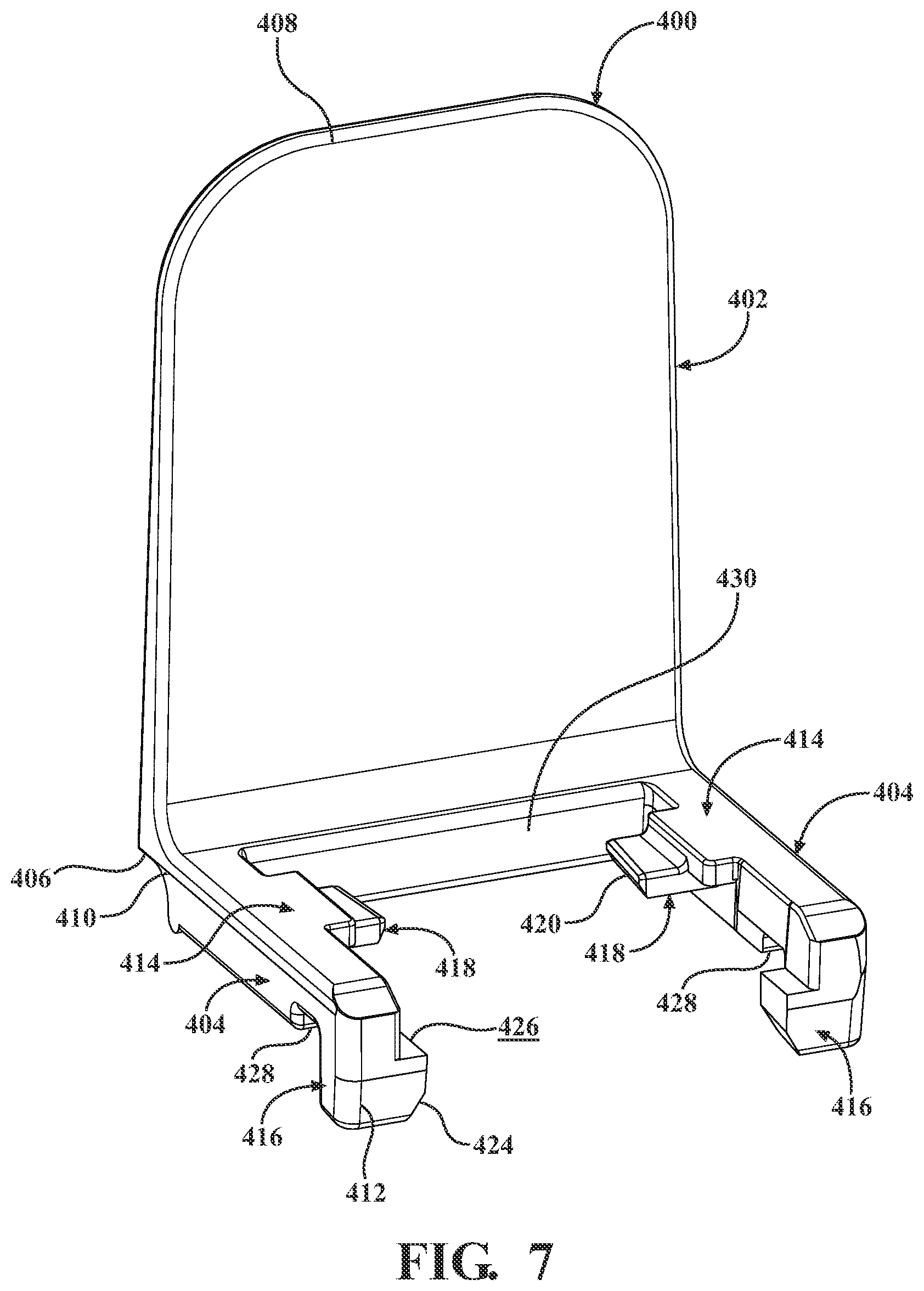 Patent US12617627 Figure 6 – Selectively securable roller track