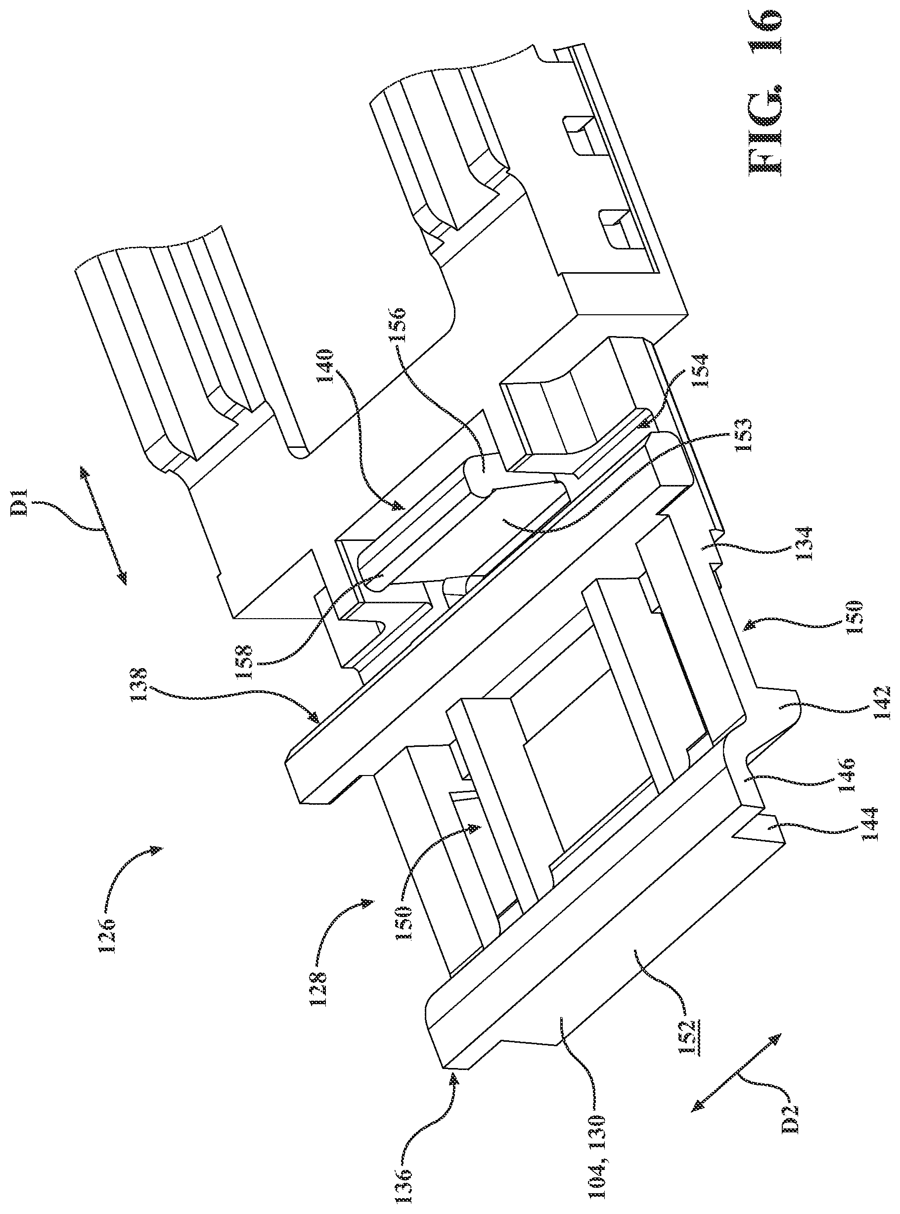 Patent US12617627 Figure 11 – Selectively securable roller track