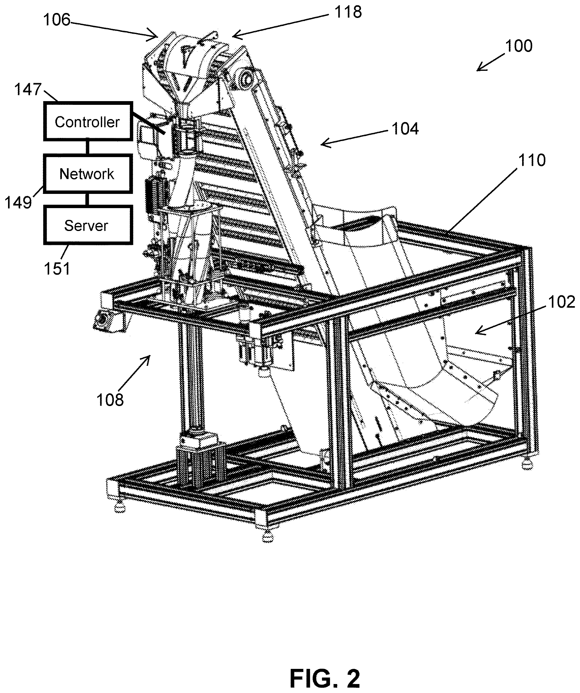 Patent US12617629 Figure 2 – Medication container air sorting system and apparatus