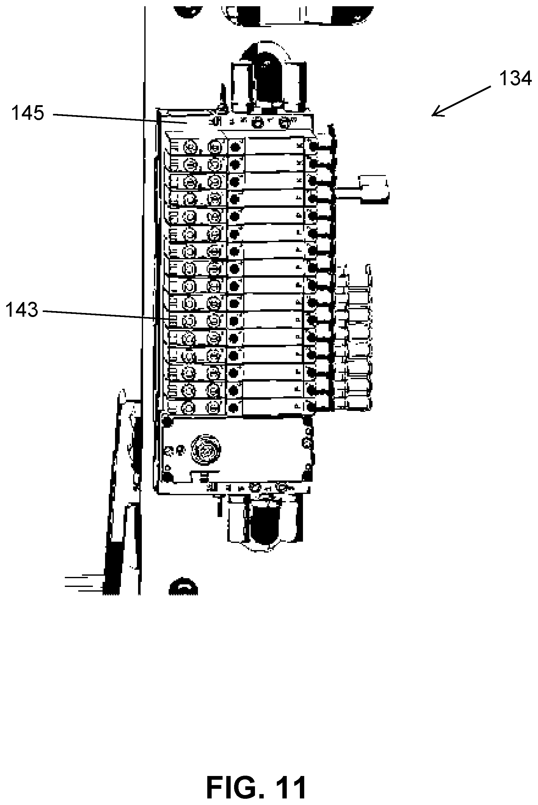Patent US12617629 Figure 11 – Medication container air sorting system and apparatus