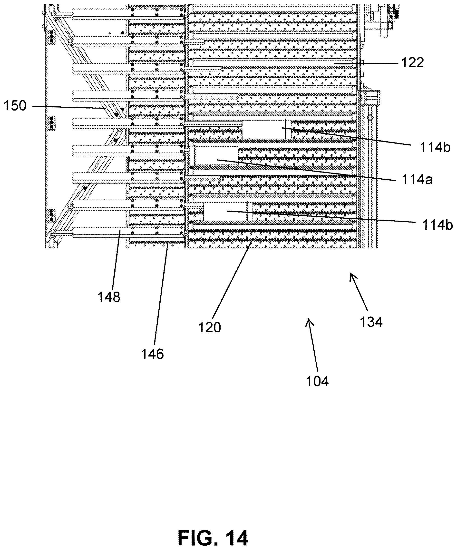 Patent US12617629 Figure 14 – Medication container air sorting system and apparatus