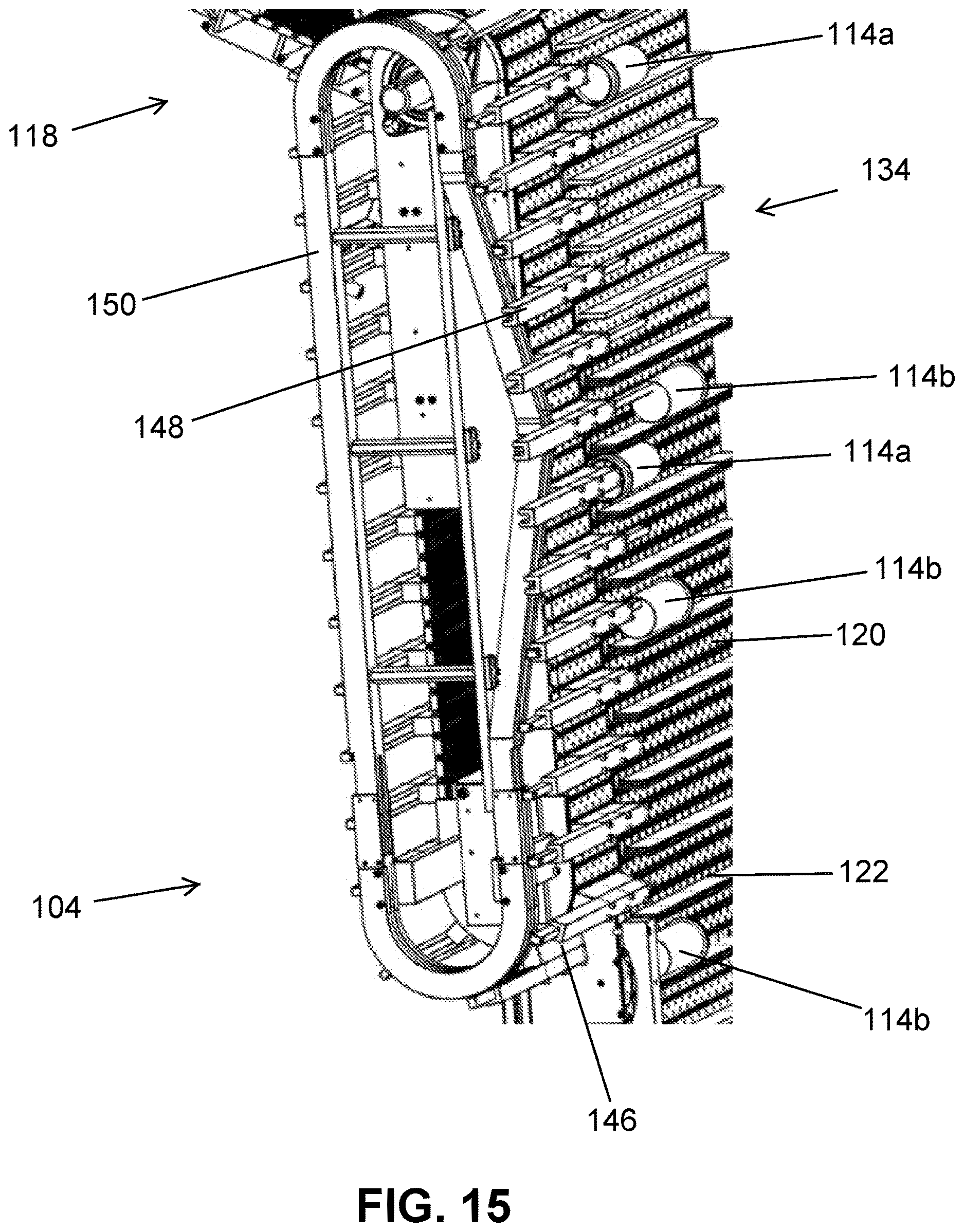 Patent US12617629 Figure 15 – Medication container air sorting system and apparatus