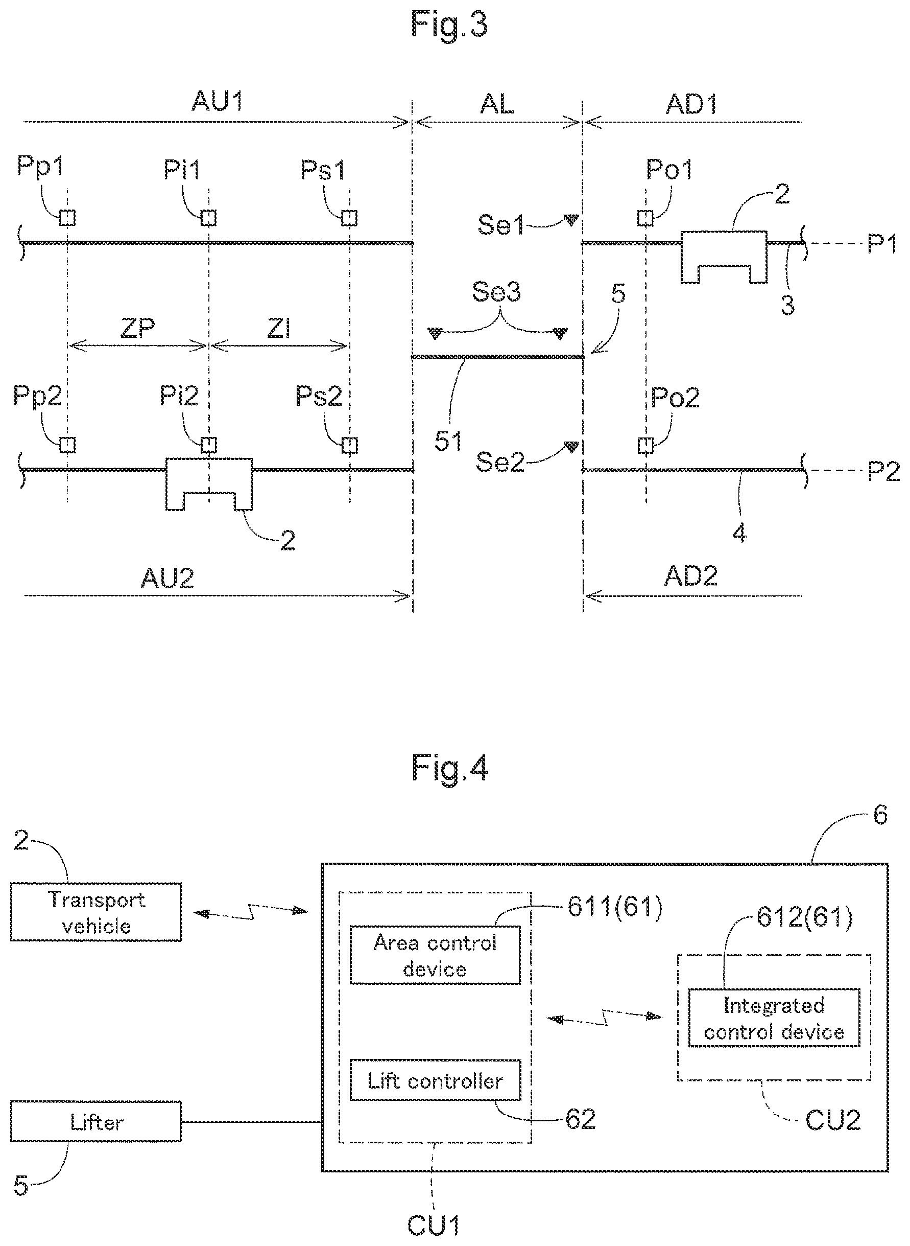 Patent US12617631 Figure 3 – Article transport facility