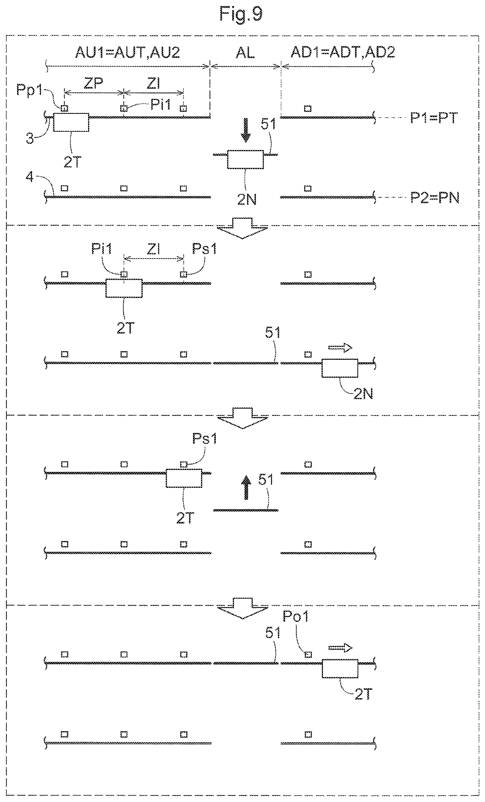 Patent US12617631 Figure 8 – Article transport facility