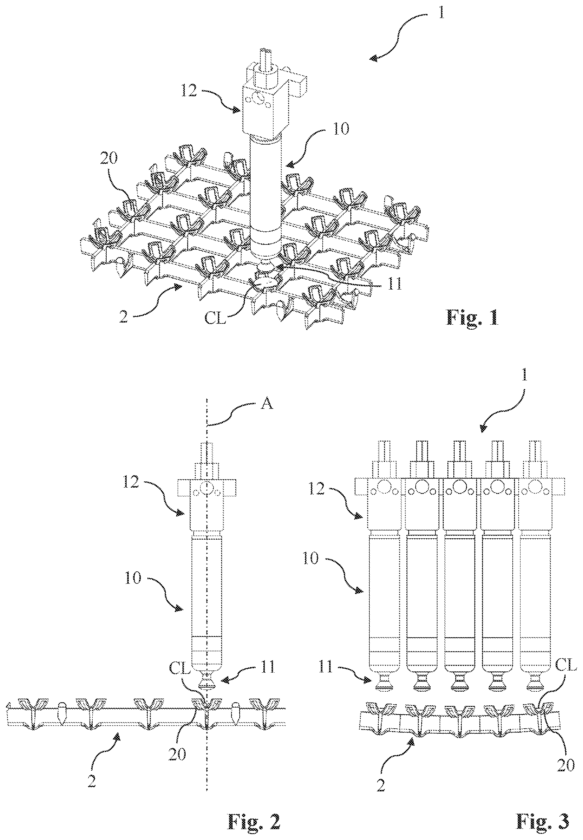 Patent US12617632 Figure 1 – Gripper system for an ophthalmic lens