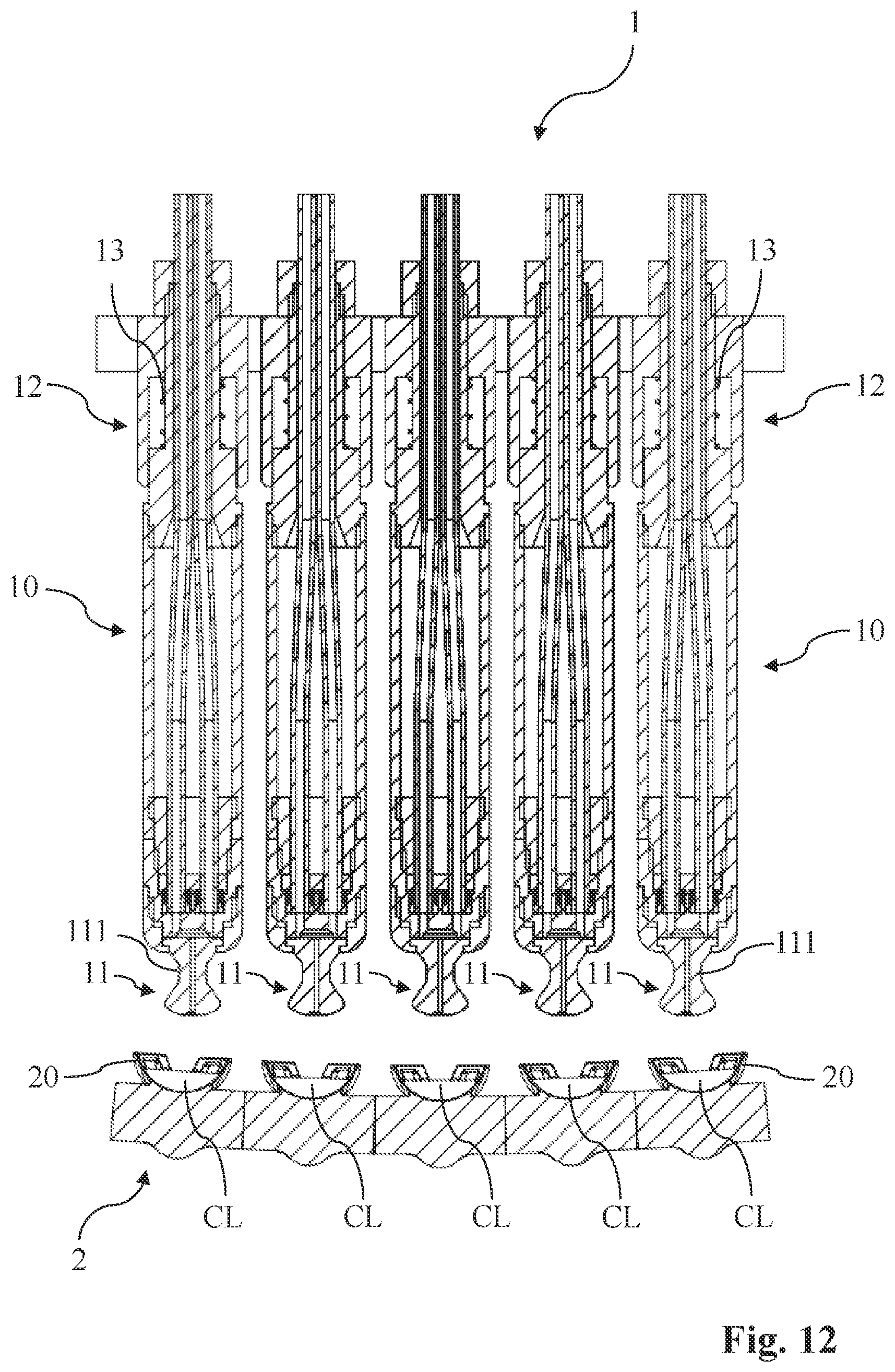 Patent US12617632 Figure 7 – Gripper system for an ophthalmic lens