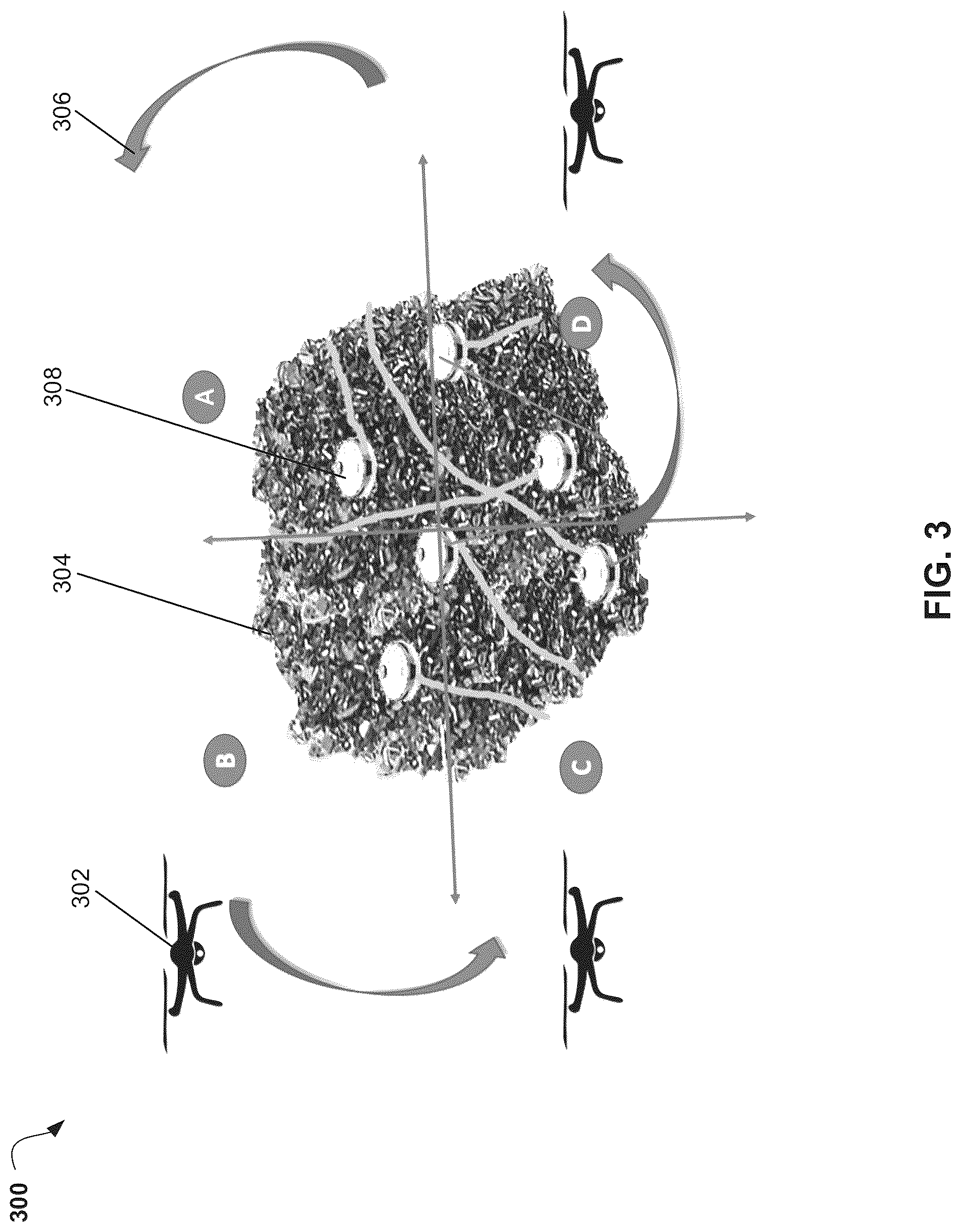 Patent US12617633 Figure 3 – Effective handling of scrap material with swarm robots