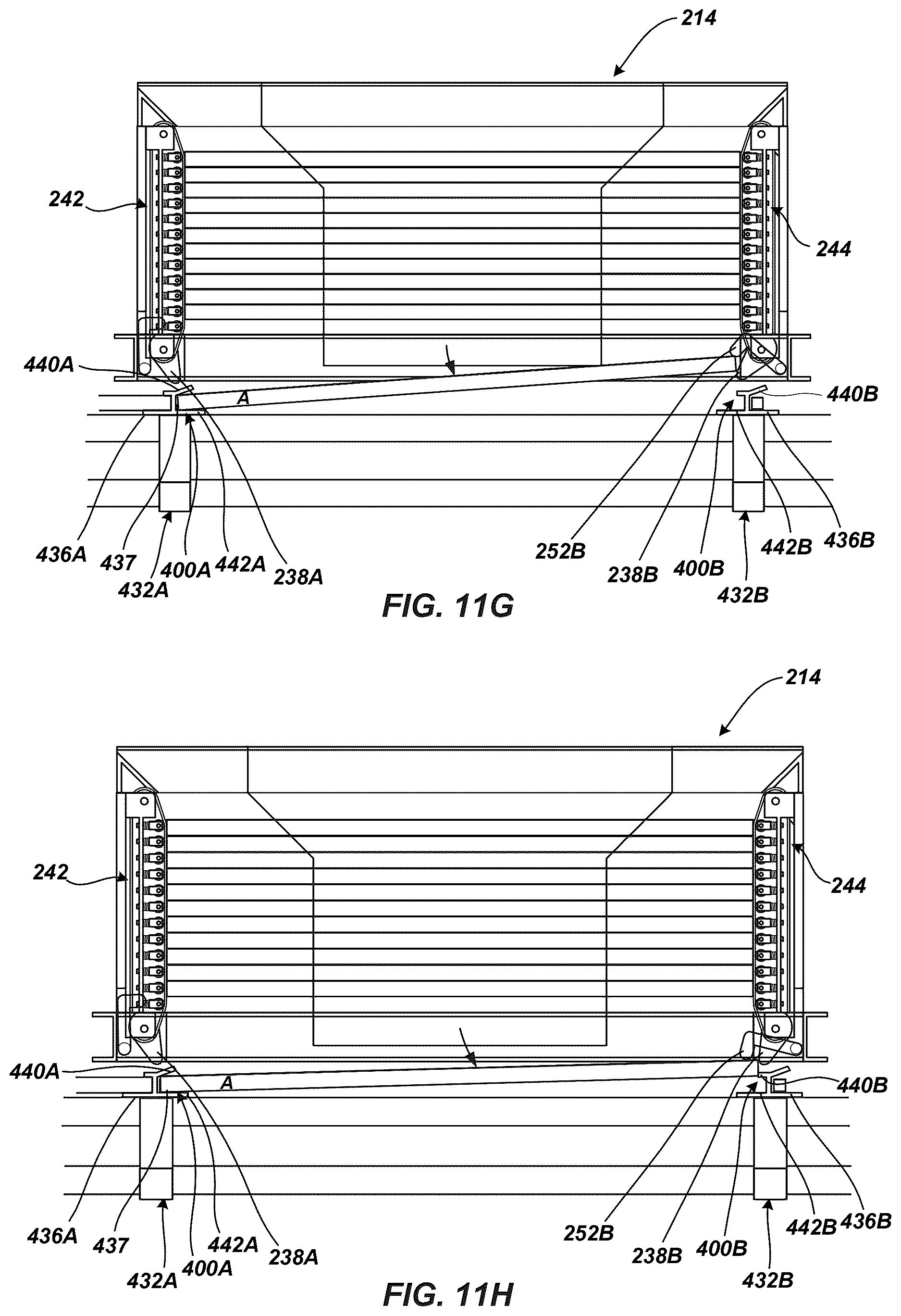 Patent US12617639 Figure 17 – Dispensing hopper and presentation system for overhead installation of solar panels for a solar tracking system