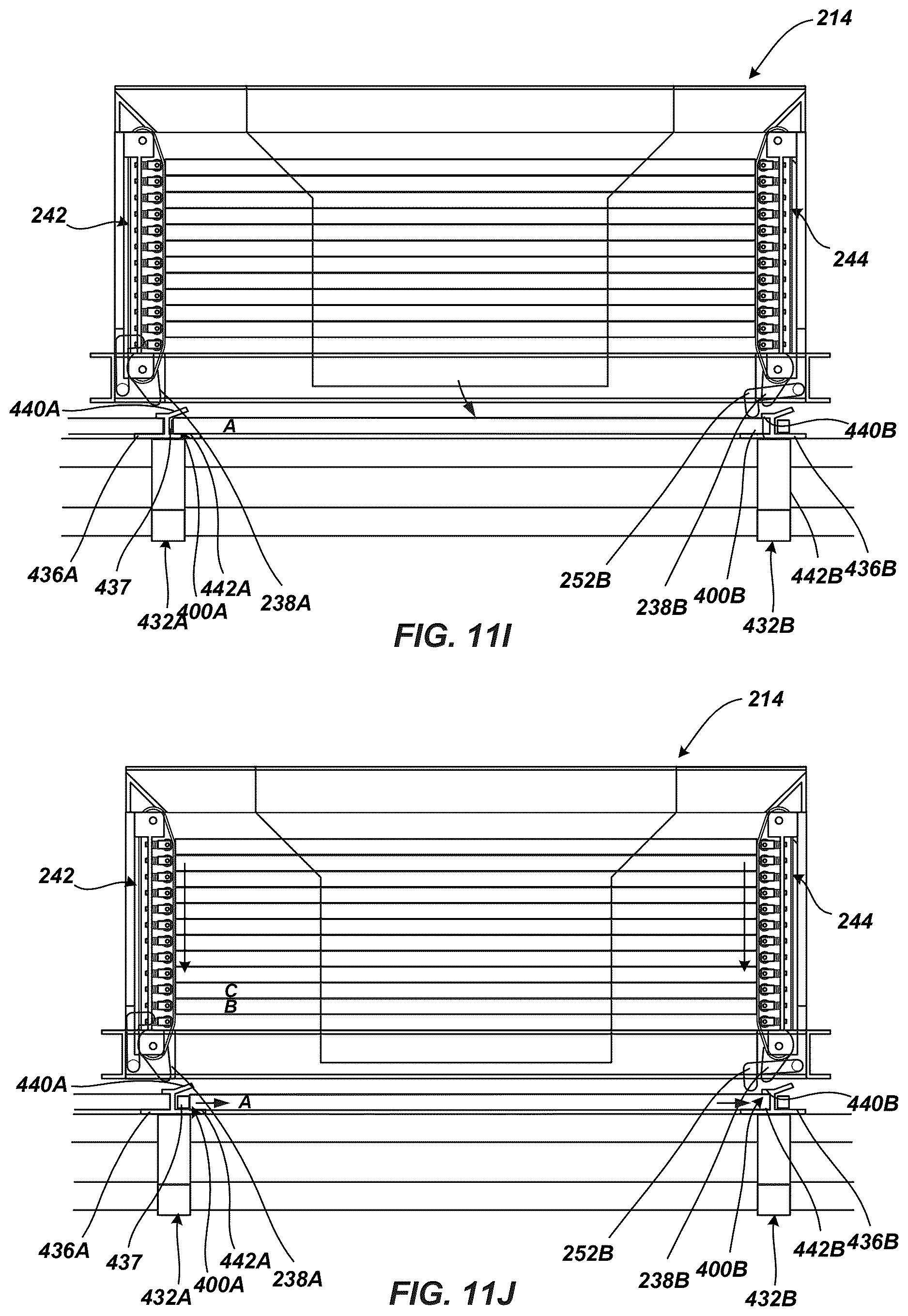 Patent US12617639 Figure 18 – Dispensing hopper and presentation system for overhead installation of solar panels for a solar tracking system