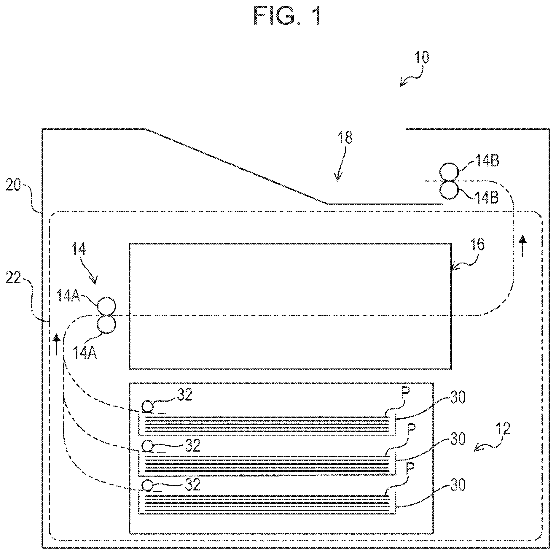 Patent US12617640 Figure 1 – Sheet feeder, image forming apparatus, and non-transitory computer readable medium