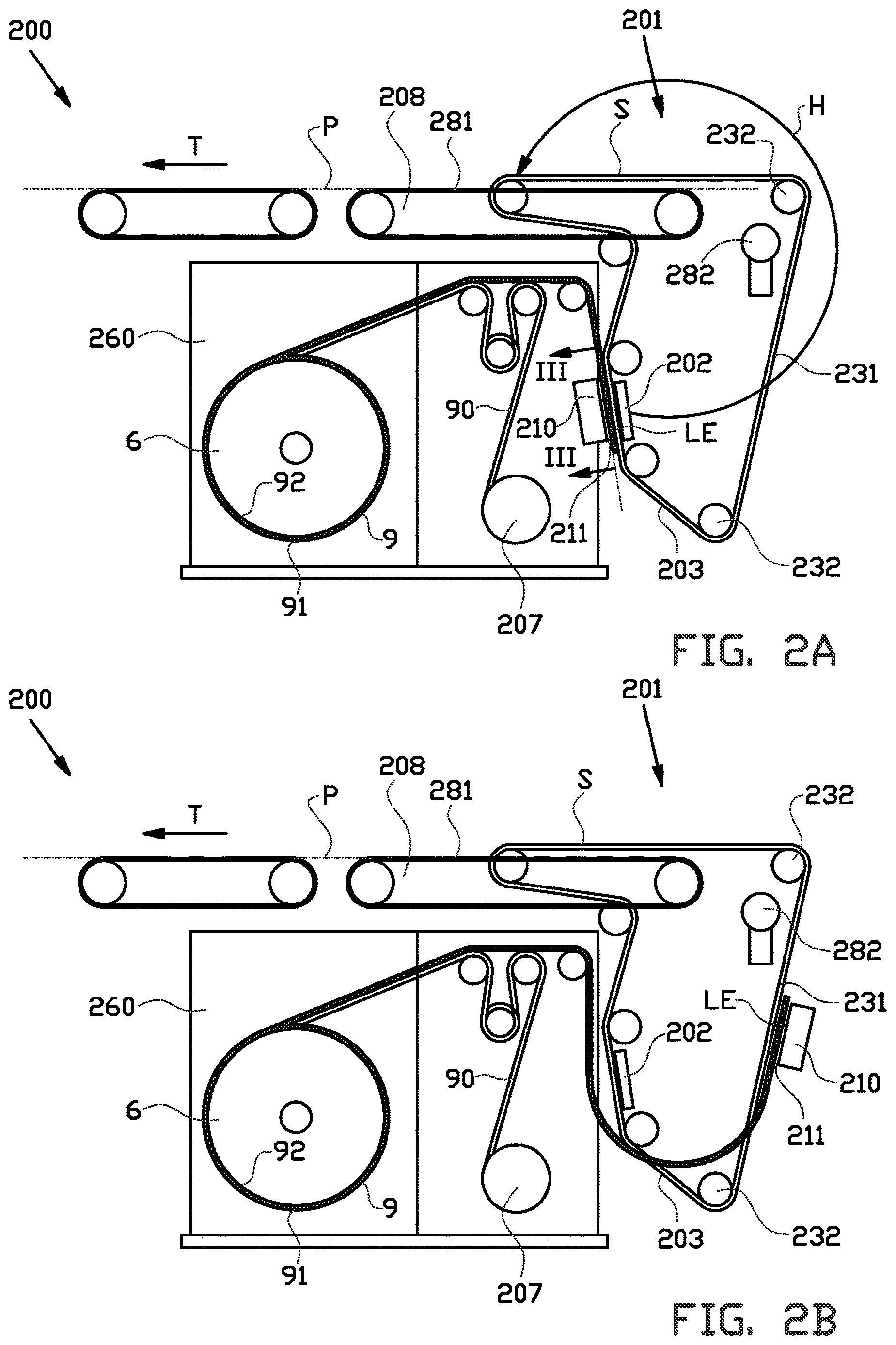 Patent US12617643 Figure 8 – Unwinding system and method for unwinding a tire component from a stock reel and for outputting said tire component in a transport direction