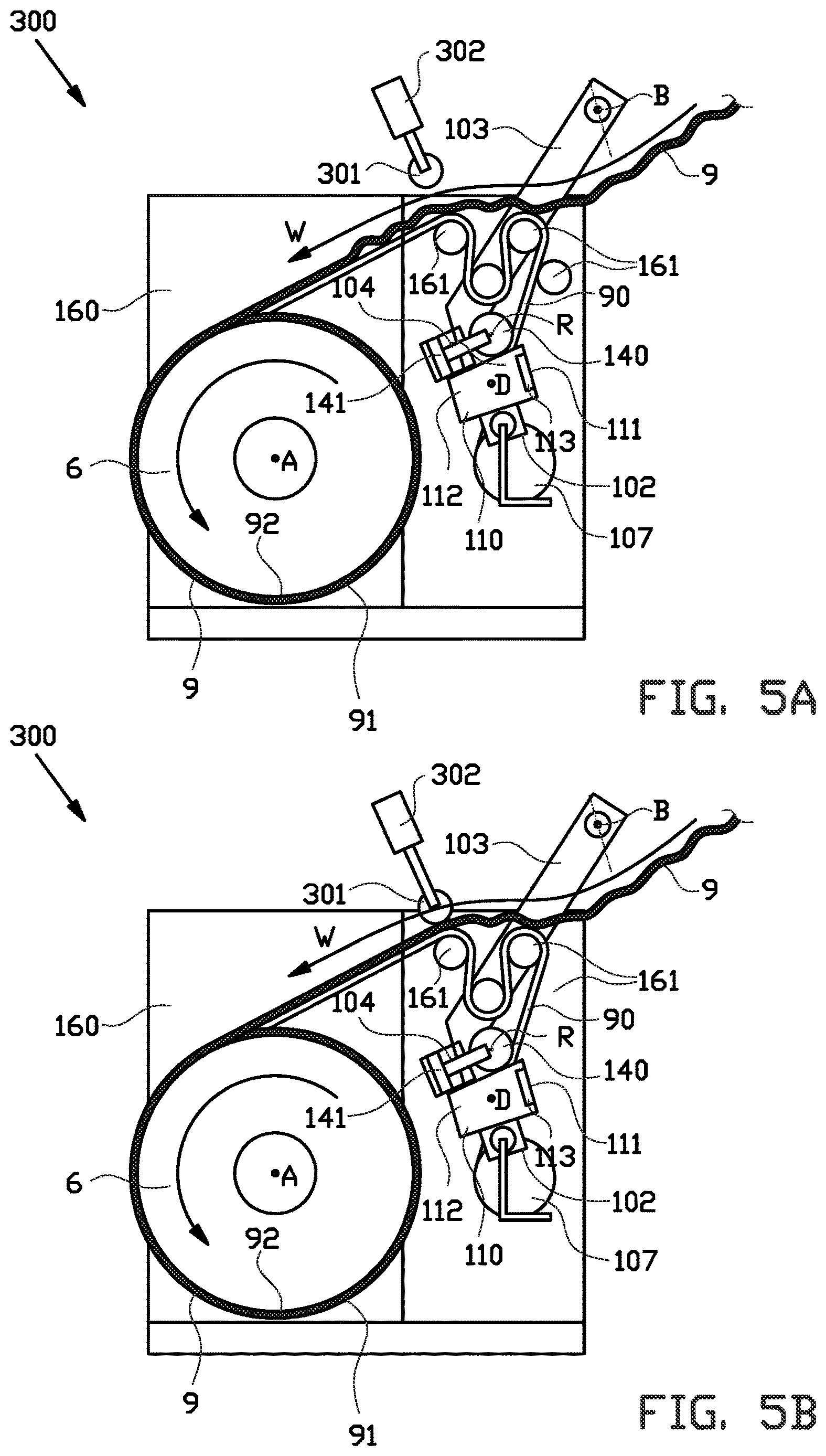 Patent US12617643 Figure 13 – Unwinding system and method for unwinding a tire component from a stock reel and for outputting said tire component in a transport direction