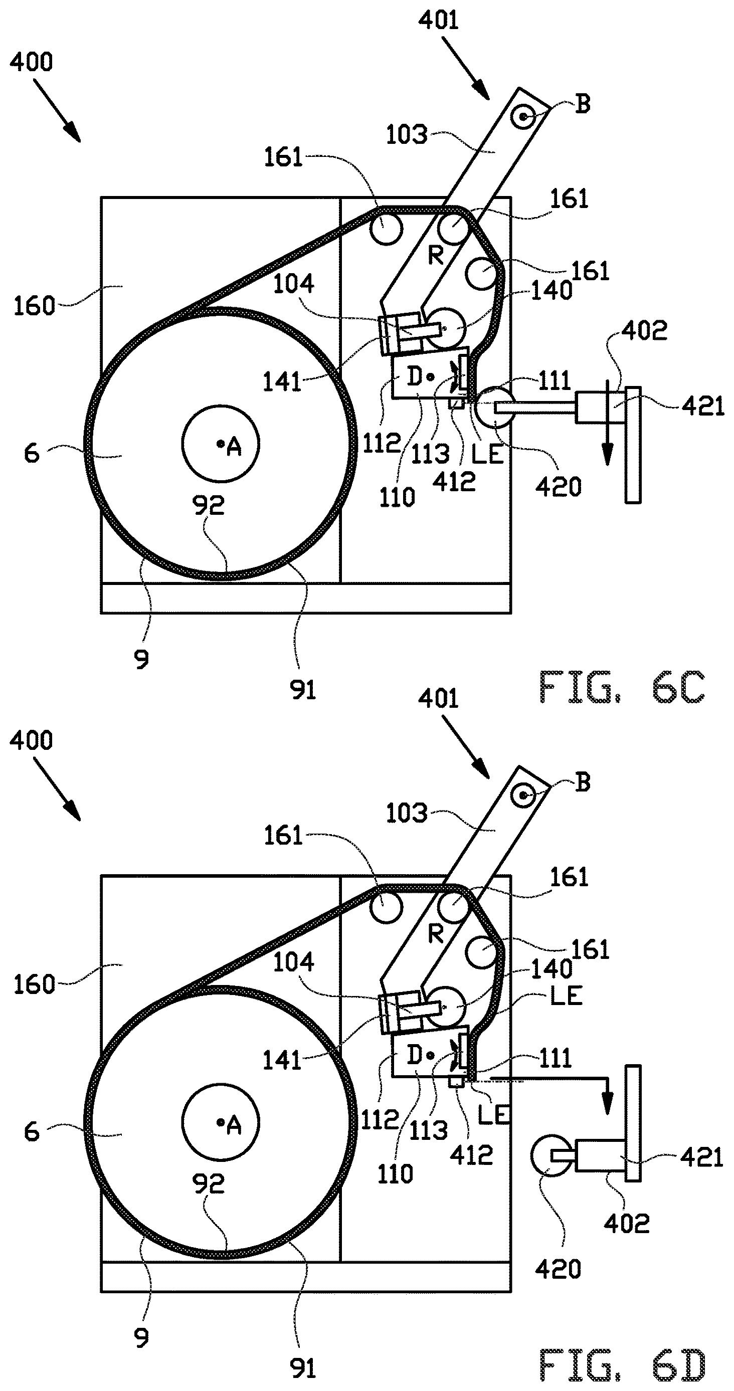 Patent US12617643 Figure 15 – Unwinding system and method for unwinding a tire component from a stock reel and for outputting said tire component in a transport direction