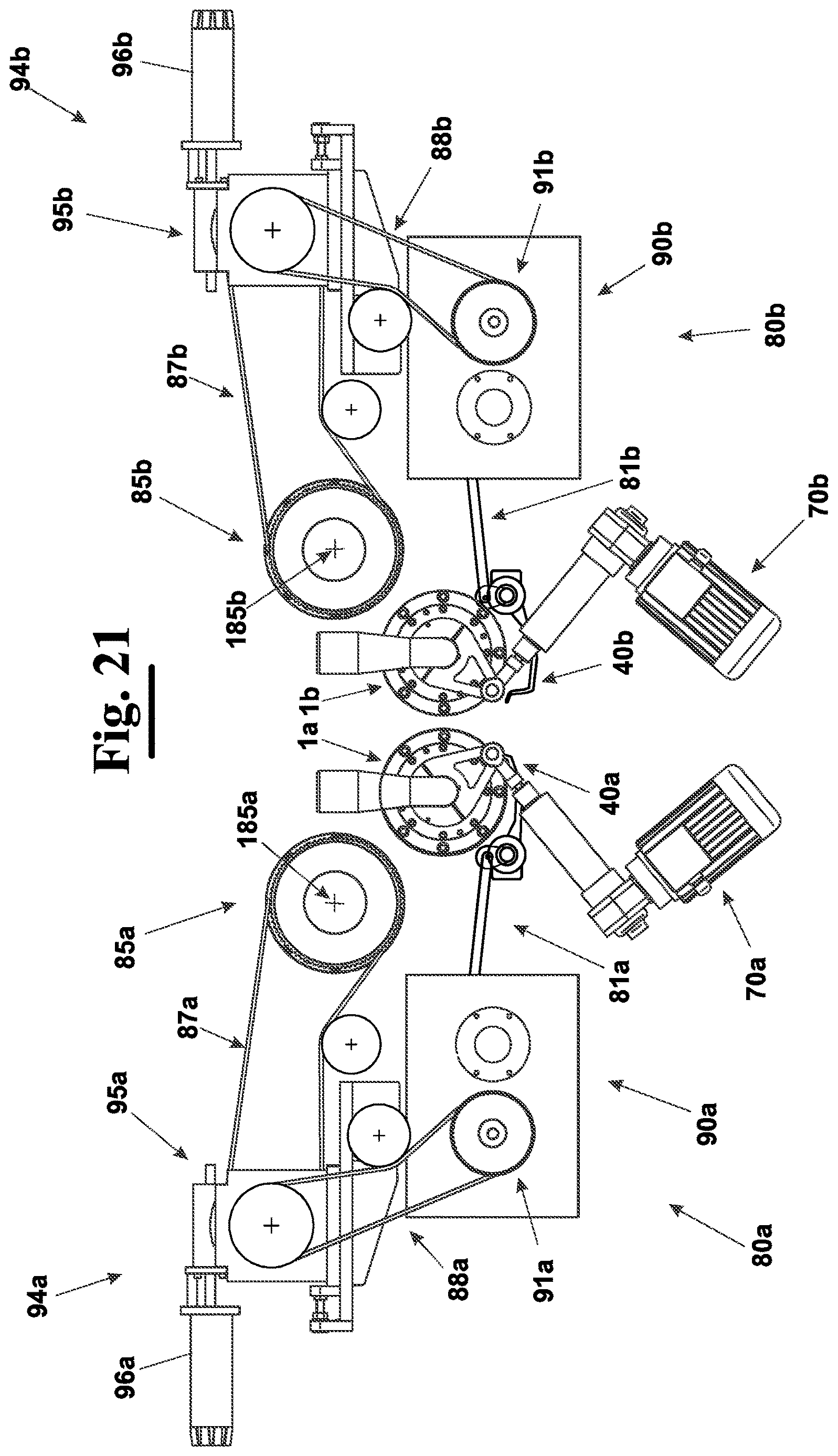 Patent US12617644 Figure 12 – Suction roll of a web, or sheet, of paper in a paper converting machine