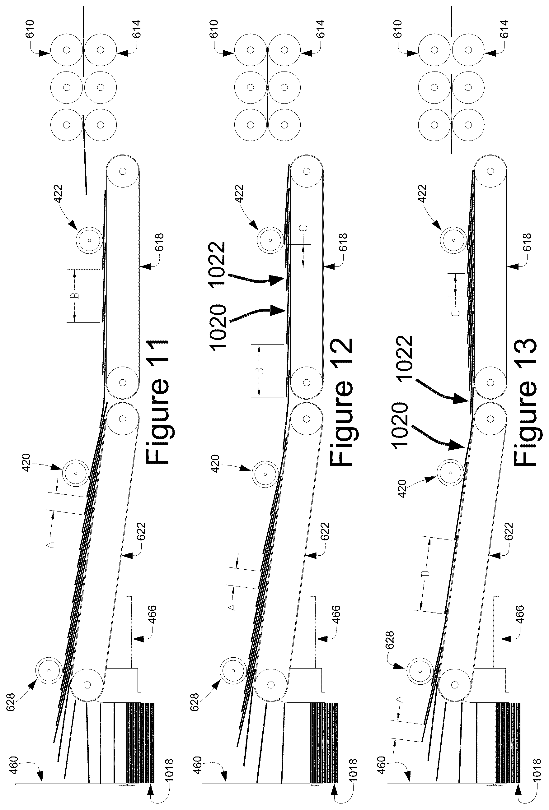 Patent US12617647 Figure 10 – Adjustable shingle to facilitate stacking