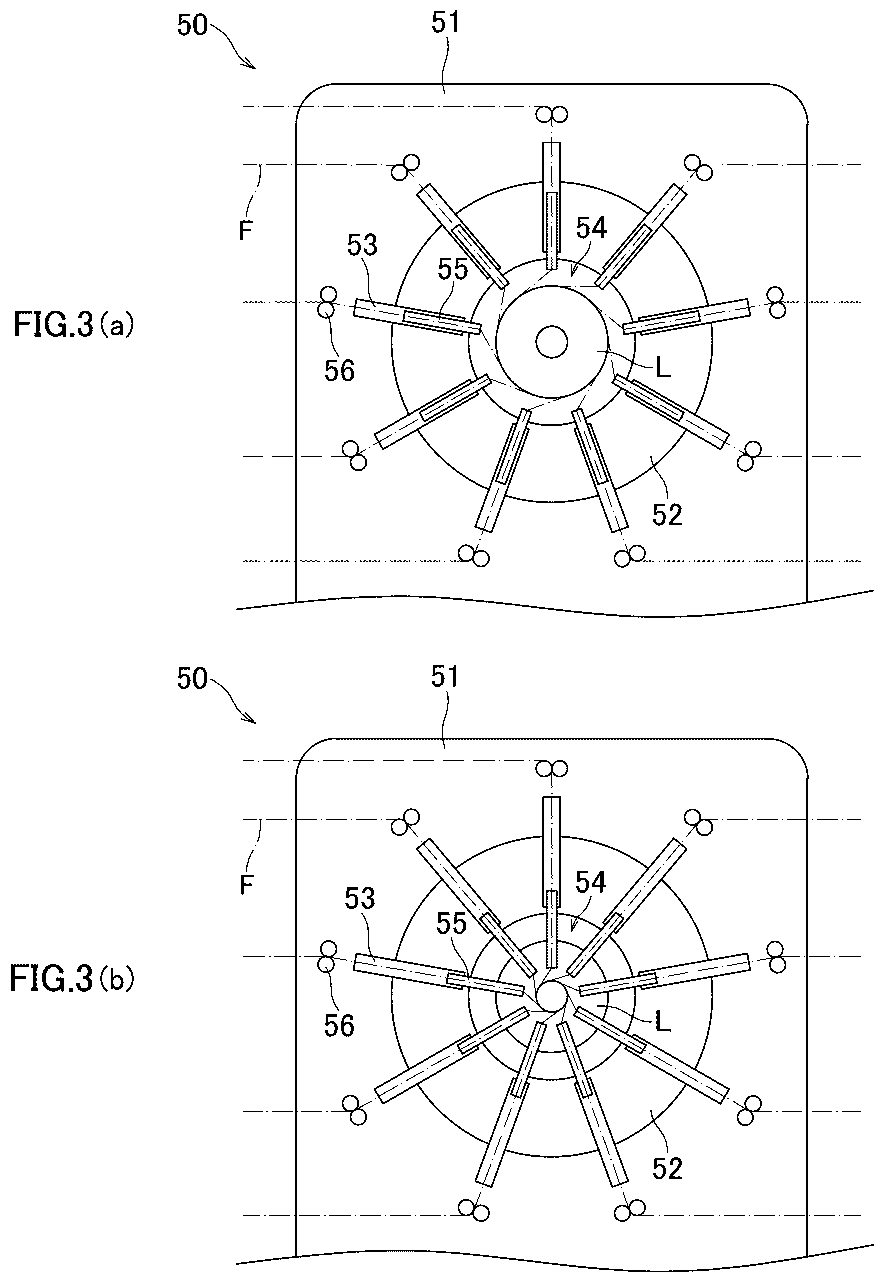 Patent US12617650 Figure 3 – Yarn path guide mechanism and textile machine