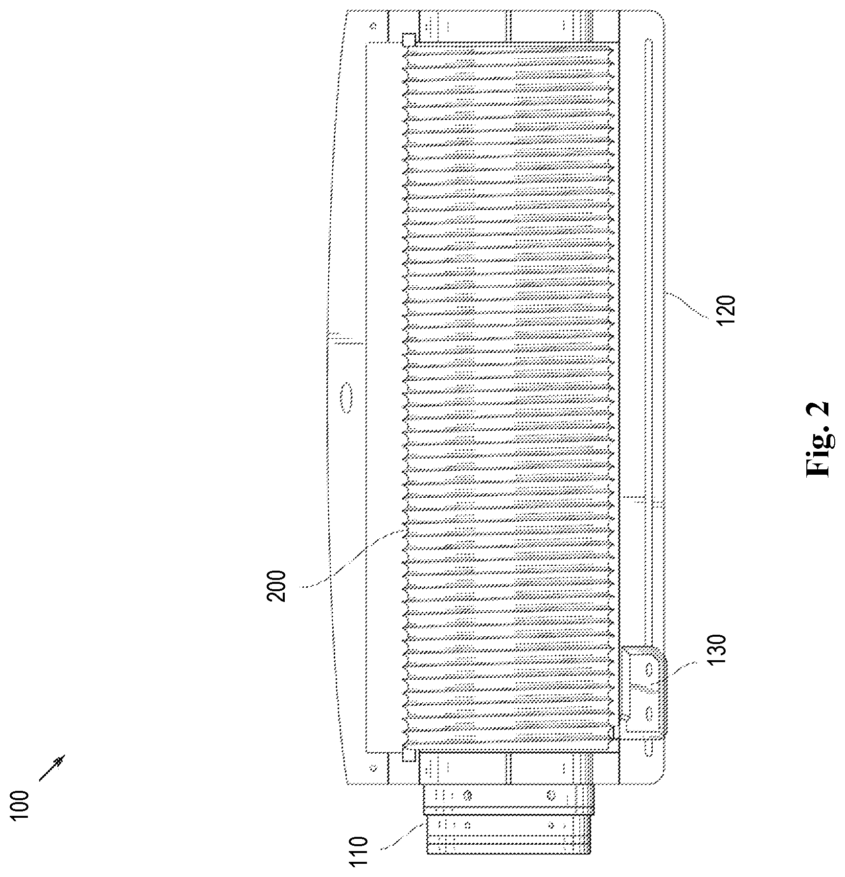 Patent US12617651 Figure 2 – Line sensor deployment and recovery apparatus and system with integrated level-wind