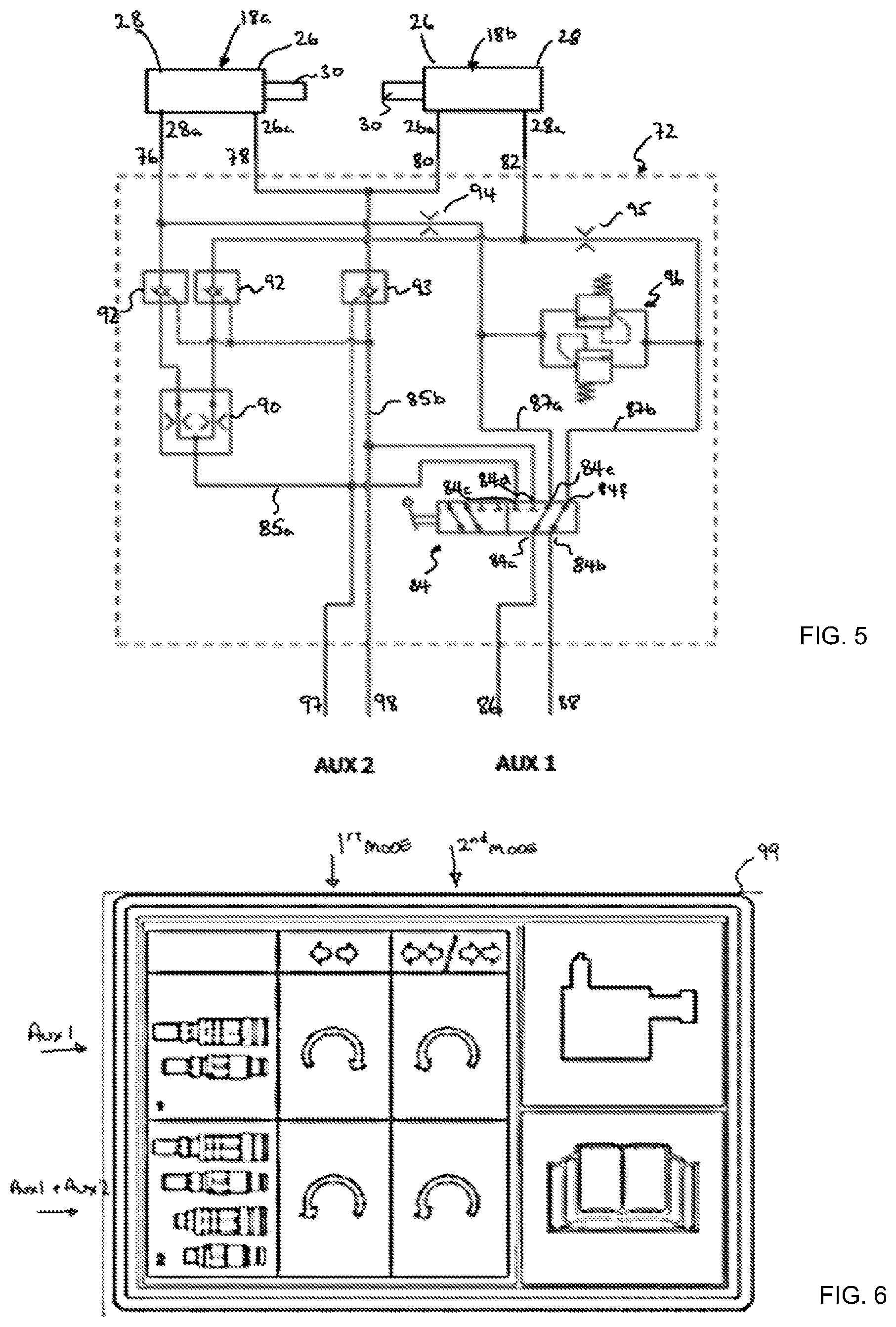 Patent US12617660 Figure 4 – Side-shift fork carriage for a material handling machine