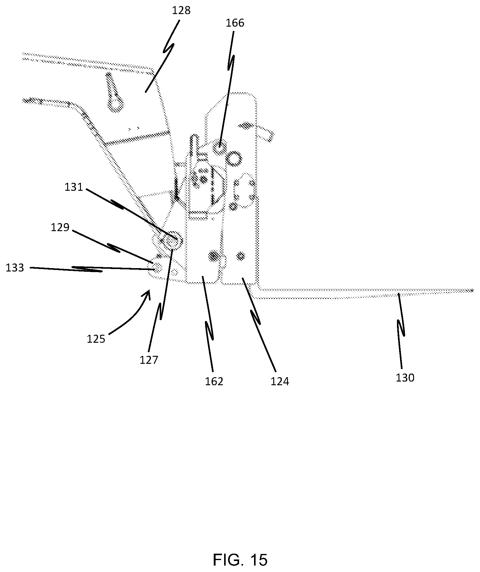 Patent US12617660 Figure 12 – Side-shift fork carriage for a material handling machine