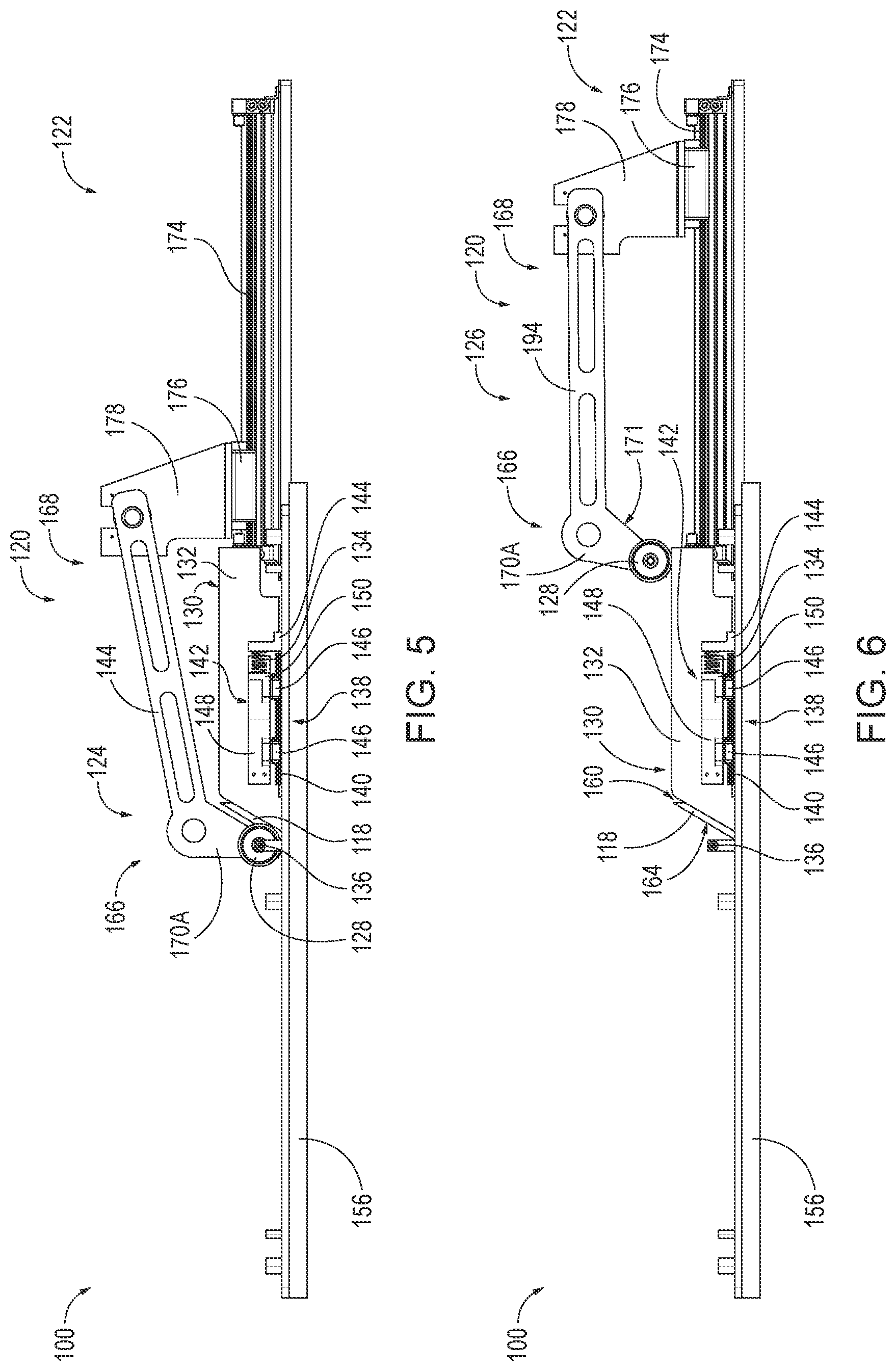 Patent US12617661 Figure 5 – Safety devices for scissor lifts and related methods