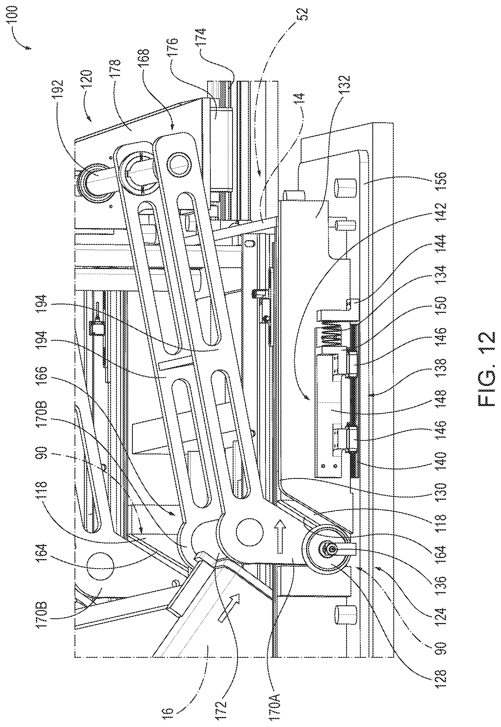Patent US12617661 Figure 10 – Safety devices for scissor lifts and related methods